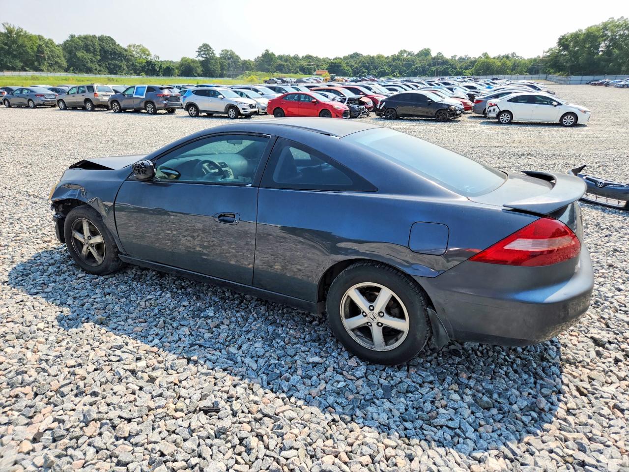 2003 Honda Accord Ex Gray vin: 1HGCM72643A035040