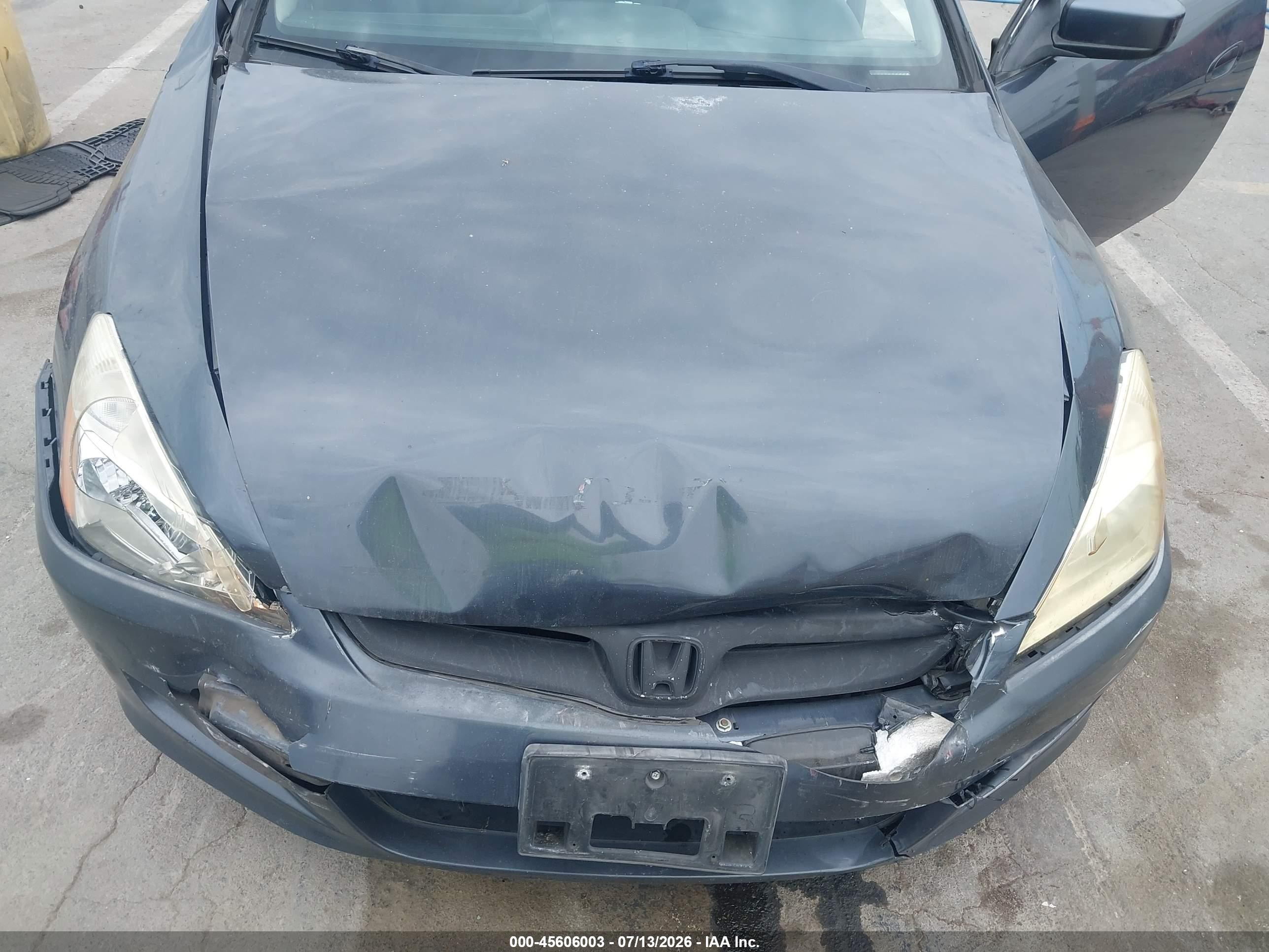 2006 Honda Accord 2.4 Ex Серый vin: 1HGCM72646A010885