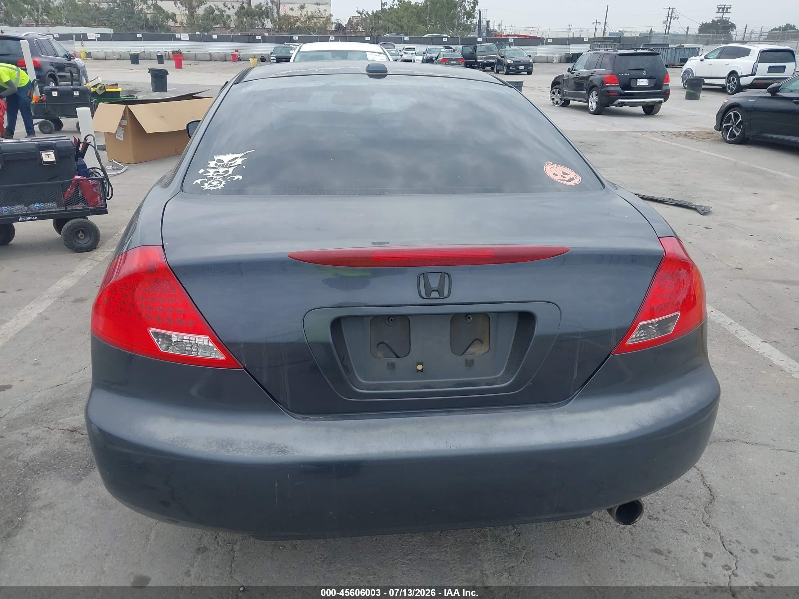 2006 Honda Accord 2.4 Ex Серый vin: 1HGCM72646A010885