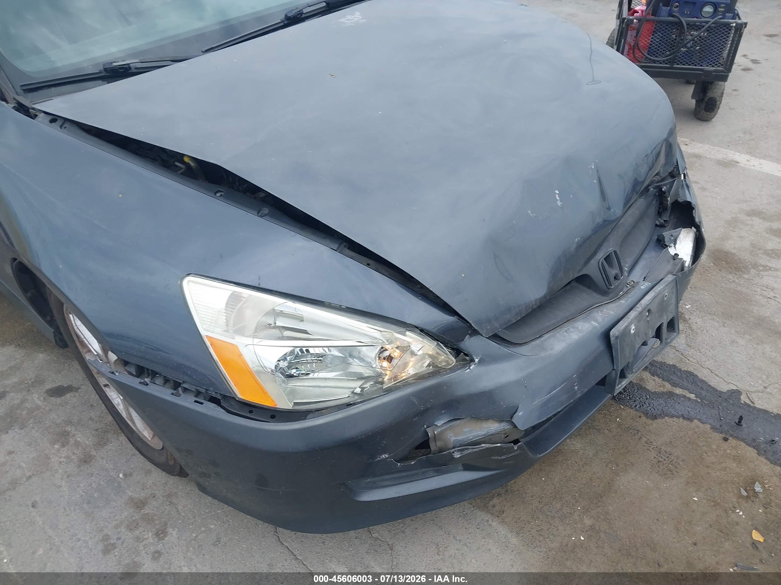 2006 Honda Accord 2.4 Ex Серый vin: 1HGCM72646A010885