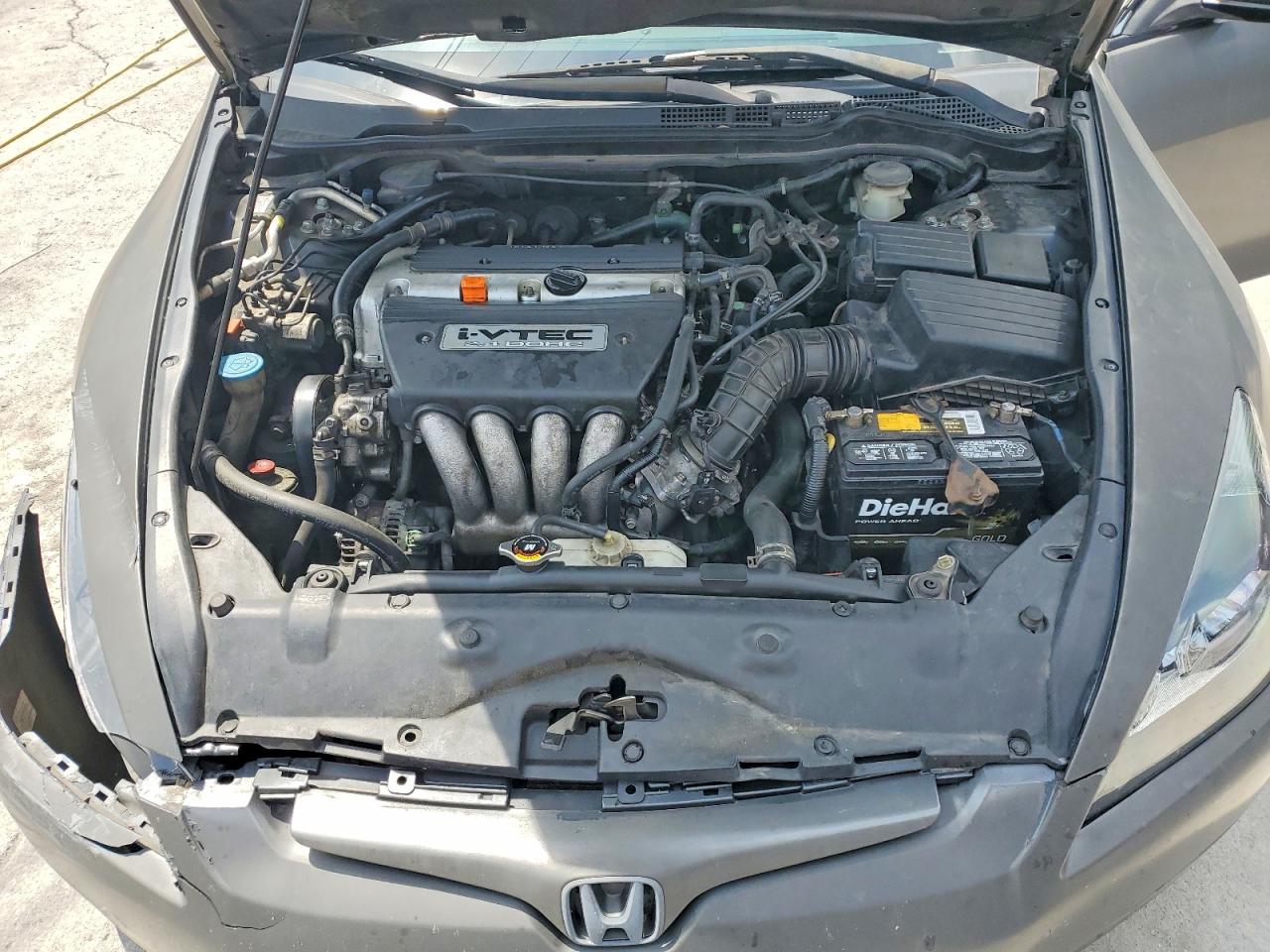 2003 Honda Accord Ex Серый vin: 1HGCM72653A026539
