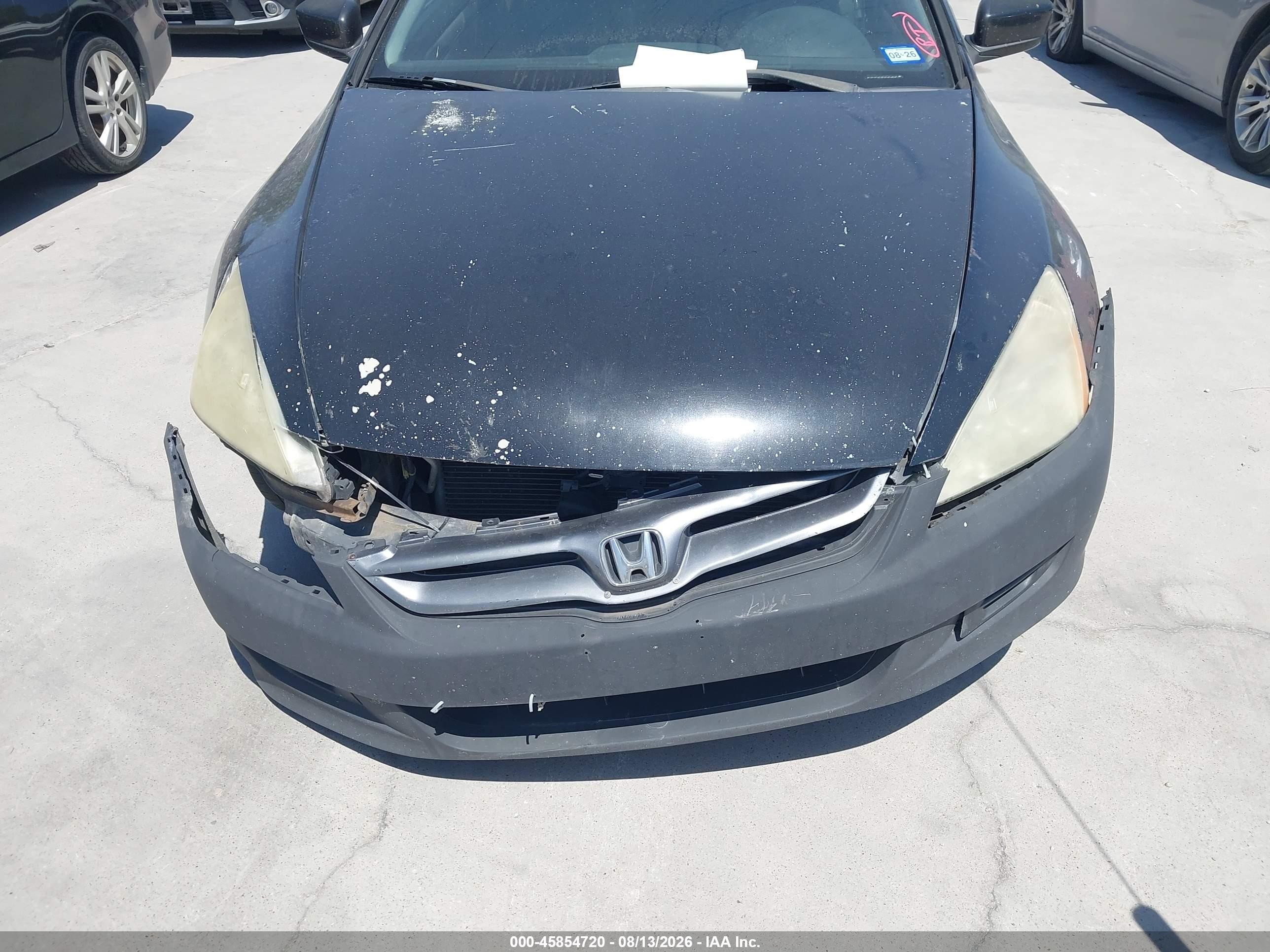 2006 Honda Accord 2.4 Ex Black vin: 1HGCM72656A008823