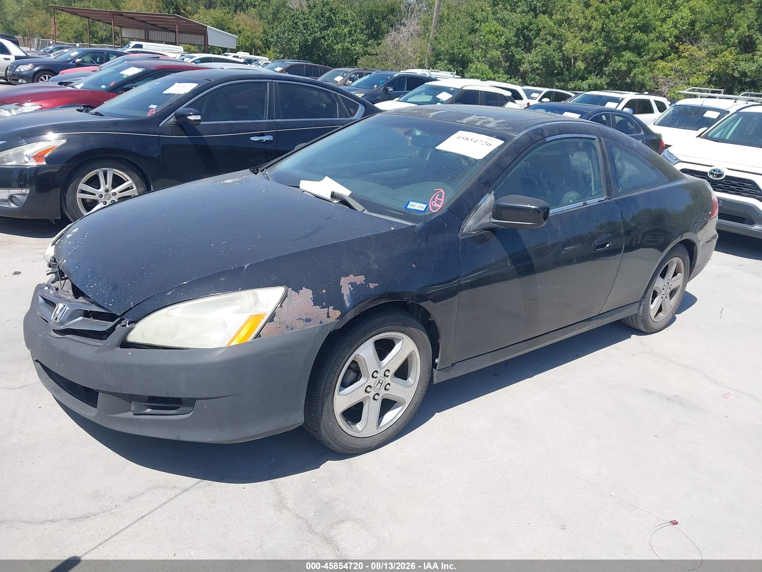 2006 Honda Accord 2.4 Ex Black vin: 1HGCM72656A008823