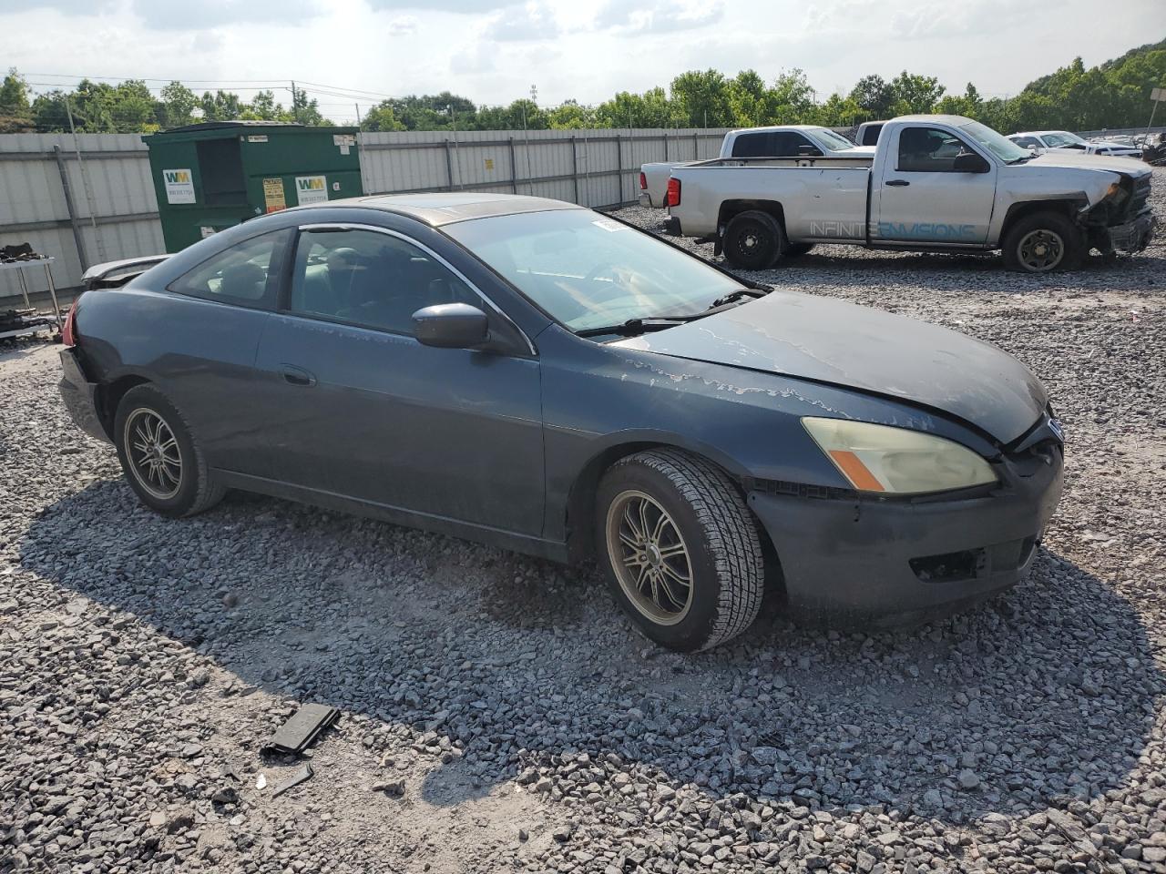 2003 Honda Accord Ex Charcoal vin: 1HGCM72663A021365