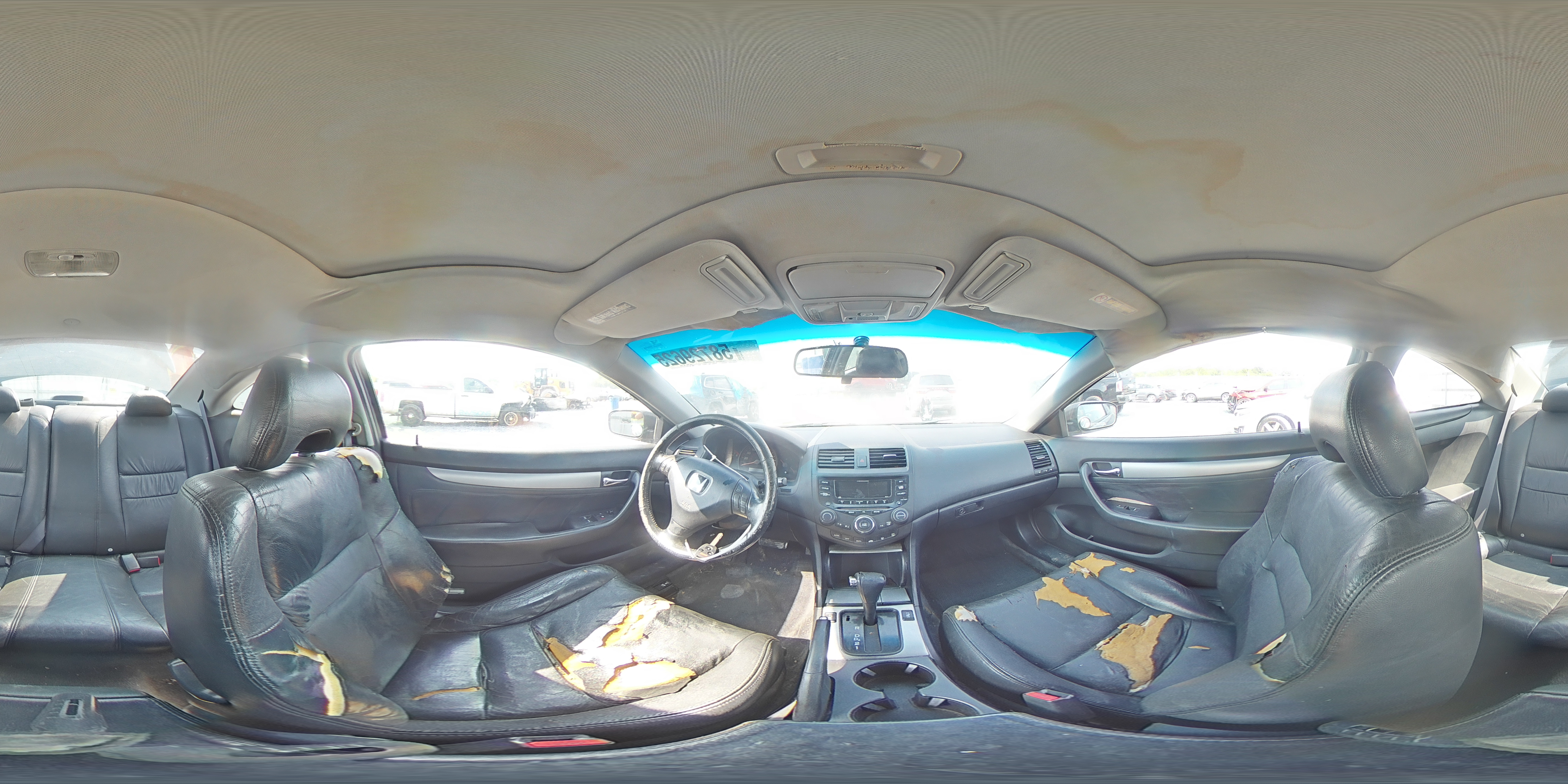 2003 Honda Accord Ex Charcoal vin: 1HGCM72663A021365