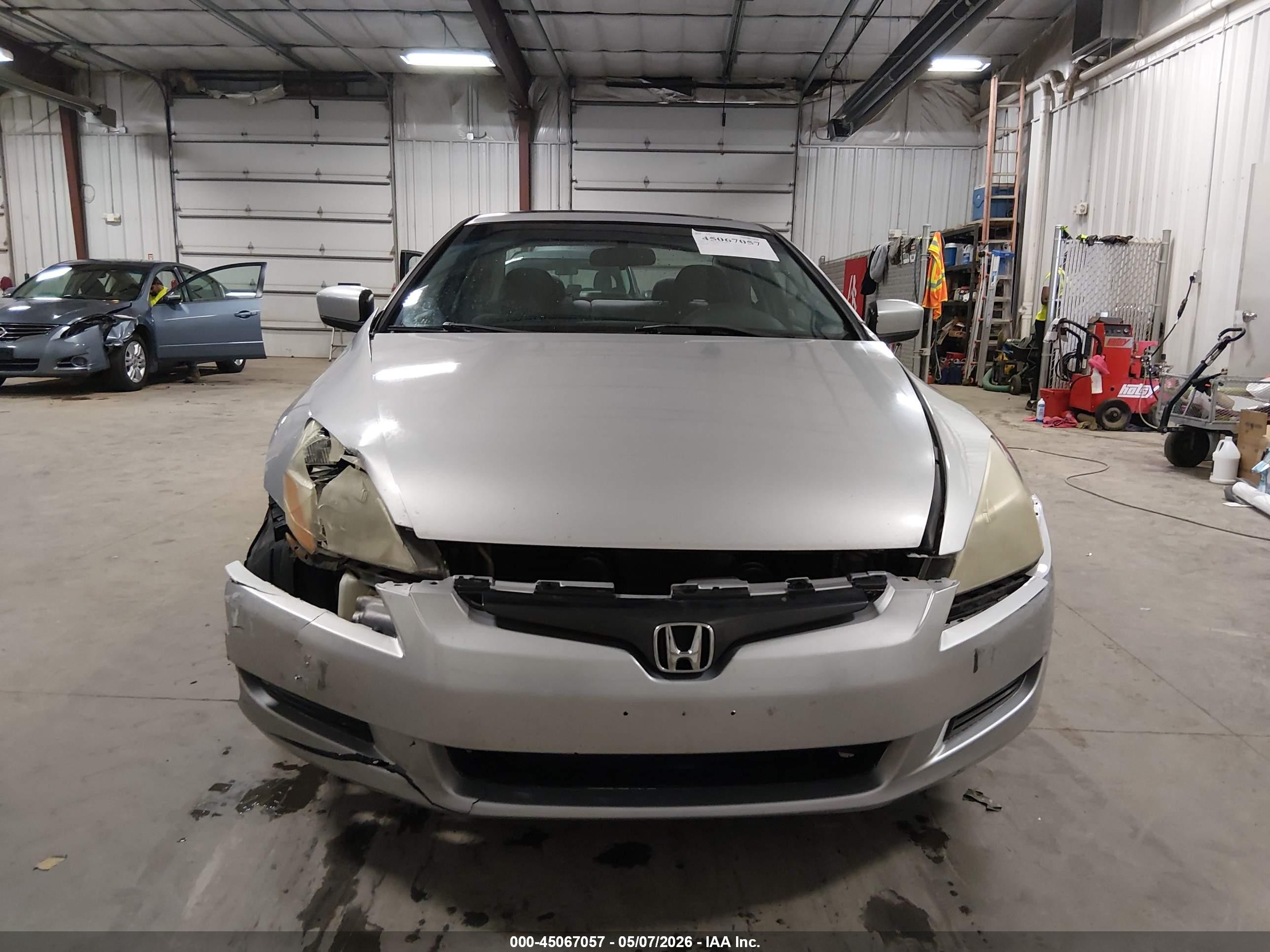 2003 Honda Accord 2.4 Ex Gray vin: 1HGCM72663A032799