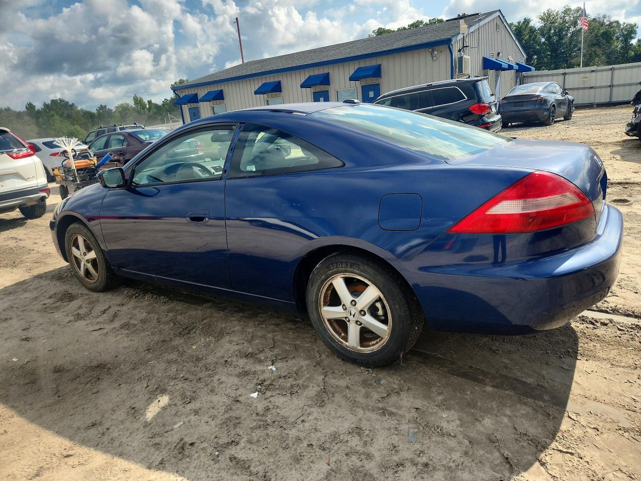 2004 Honda Accord Ex Blue vin: 1HGCM72664A007337