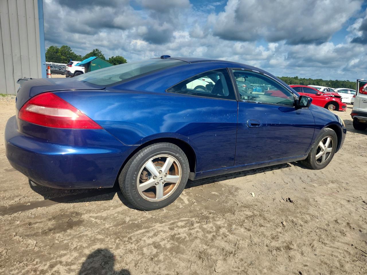 2004 Honda Accord Ex Blue vin: 1HGCM72664A007337
