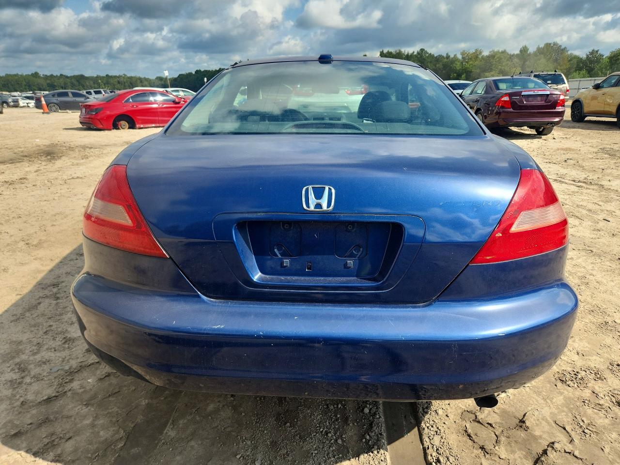 2004 Honda Accord Ex Blue vin: 1HGCM72664A007337