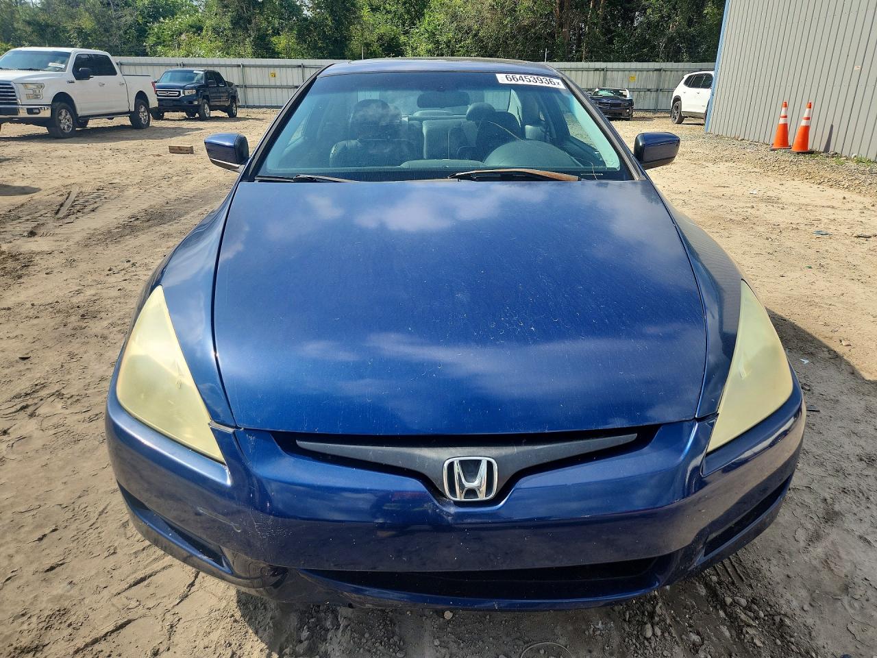 2004 Honda Accord Ex Blue vin: 1HGCM72664A007337