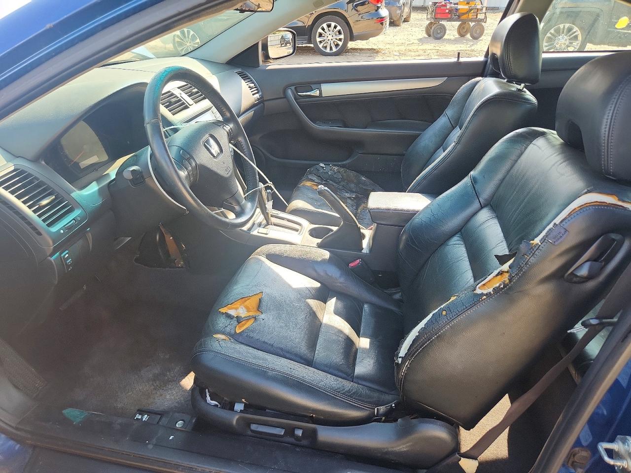 2004 Honda Accord Ex Blue vin: 1HGCM72664A007337