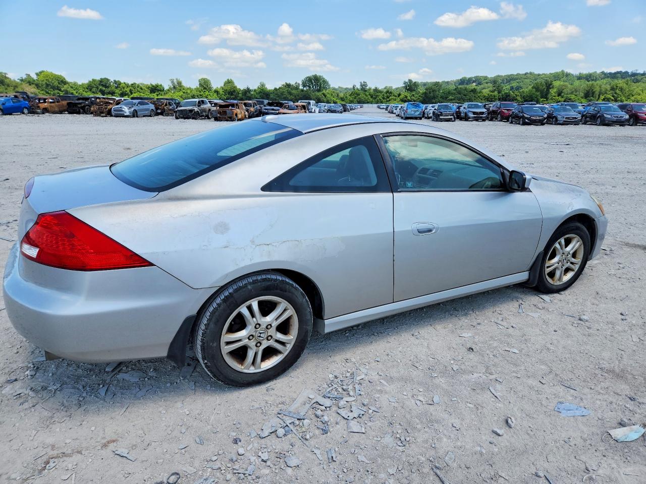 2006 Honda Accord Ex Silver vin: 1HGCM72666A009771