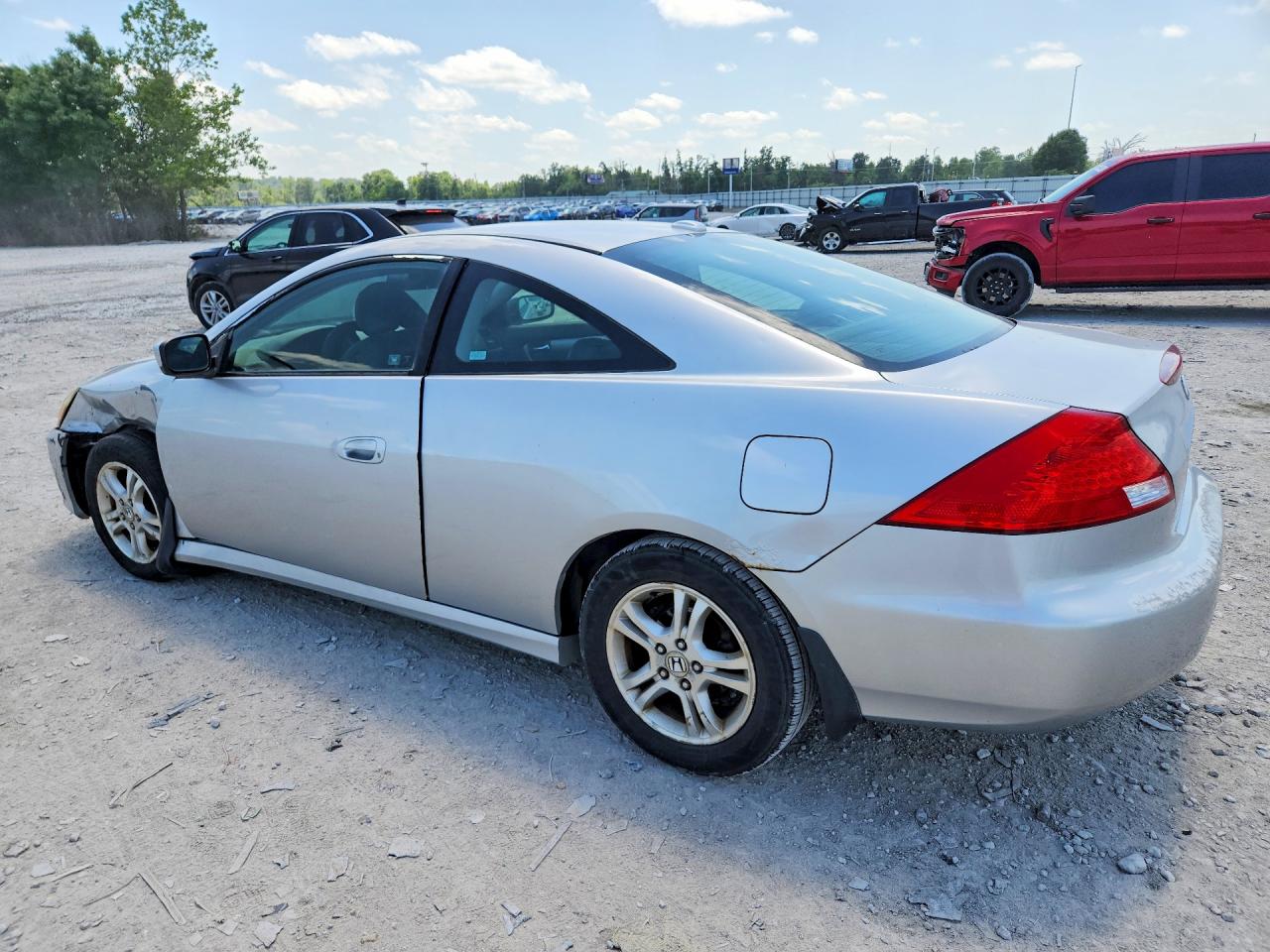 2006 Honda Accord Ex Silver vin: 1HGCM72666A009771