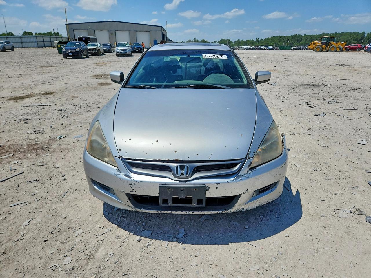 2006 Honda Accord Ex Silver vin: 1HGCM72666A009771