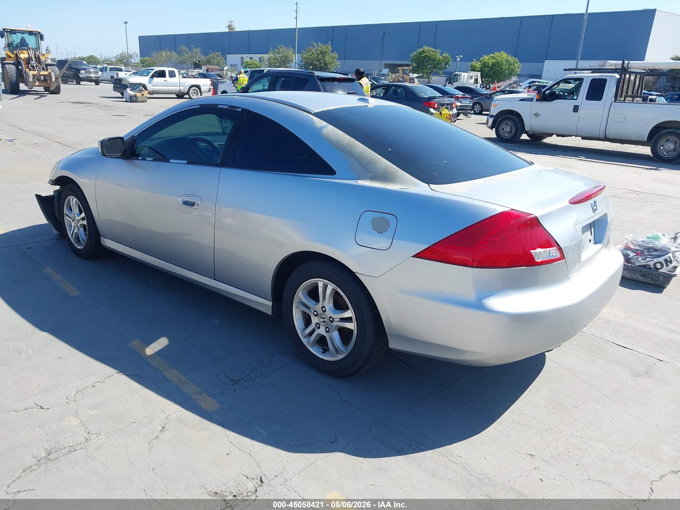 2006 Honda Accord 2.4 Ex Gray vin: 1HGCM72666A016414