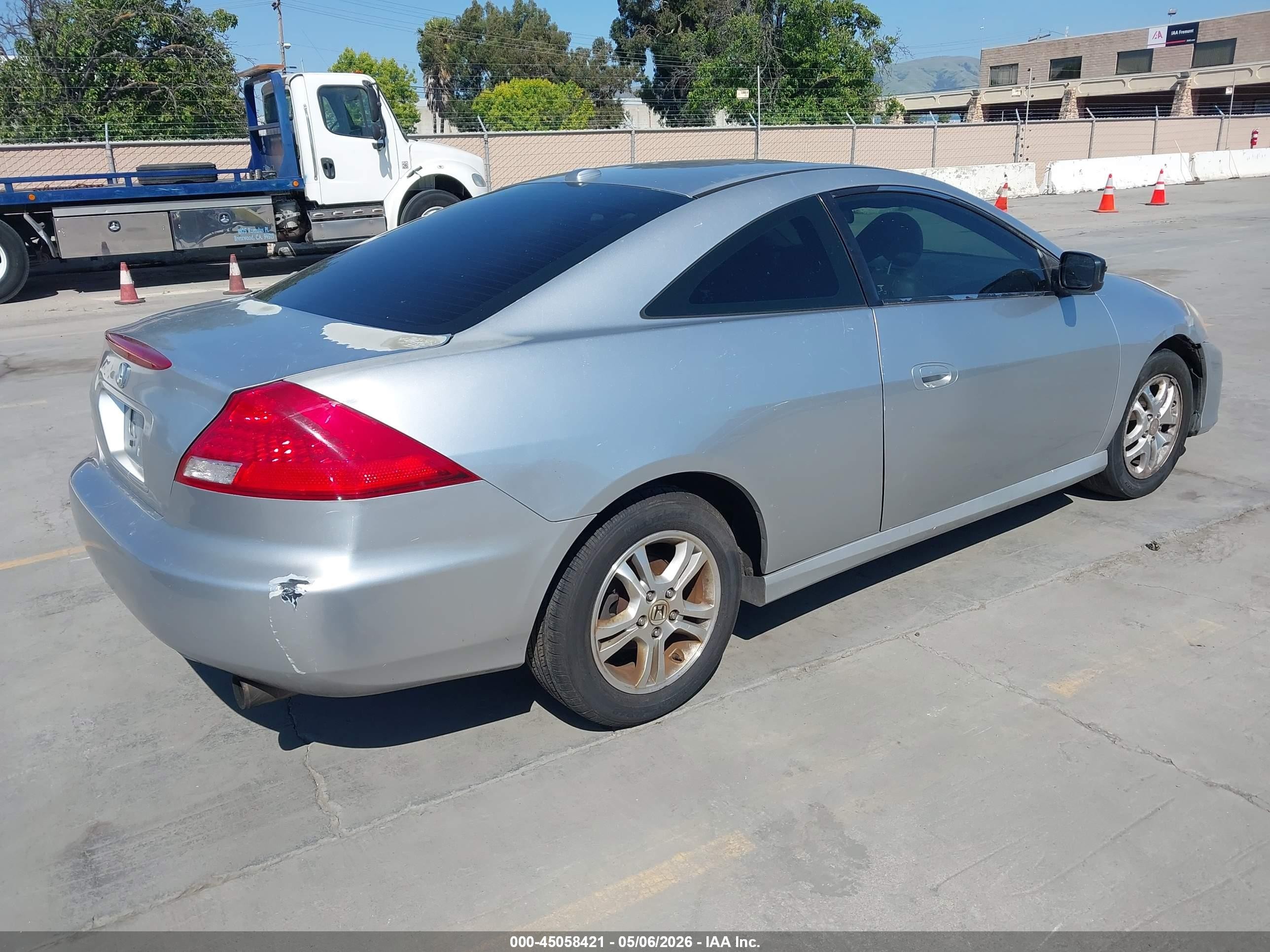 2006 Honda Accord 2.4 Ex Gray vin: 1HGCM72666A016414
