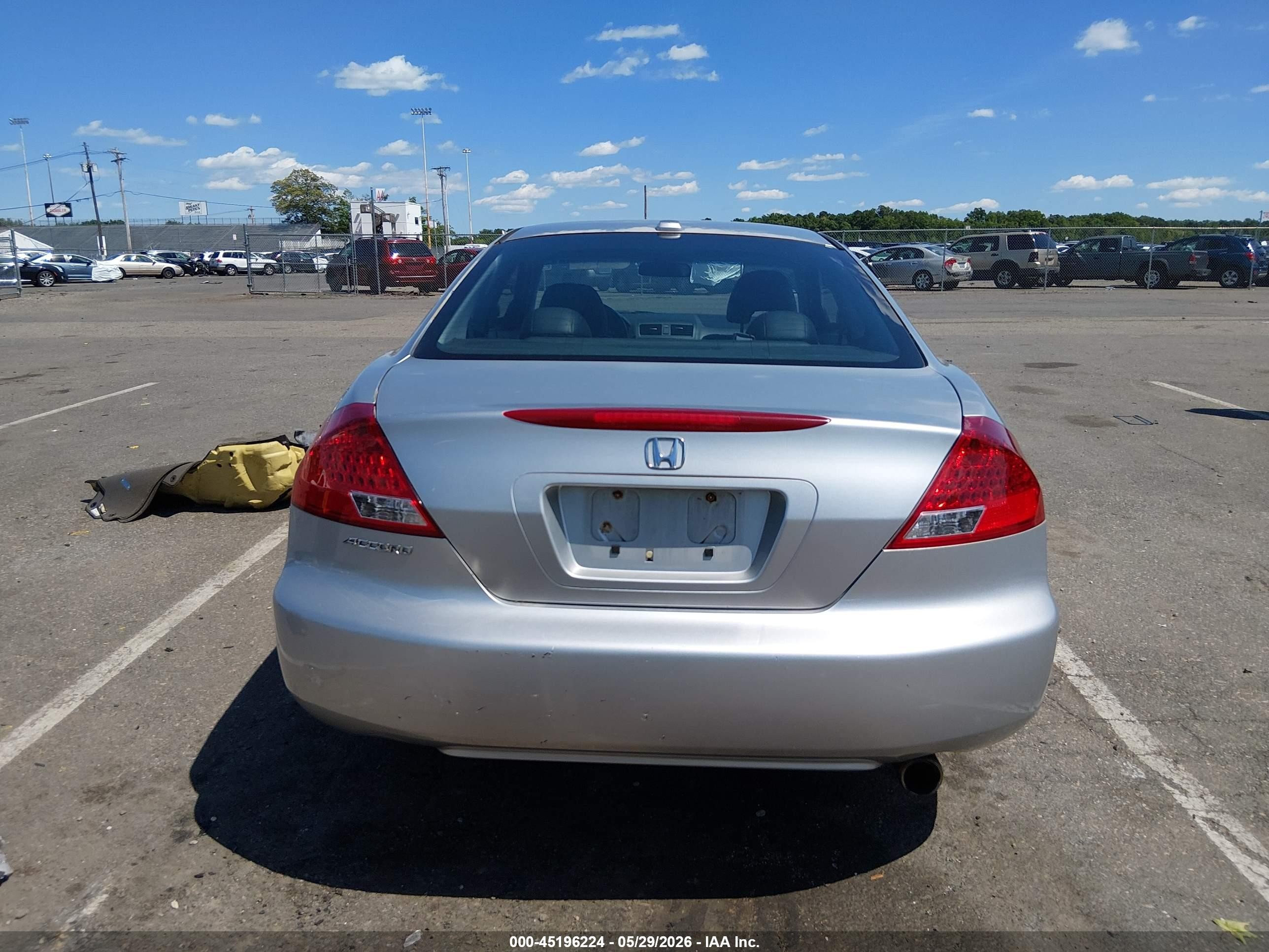 2006 Honda Accord 2.4 Ex Silver vin: 1HGCM72666A023573