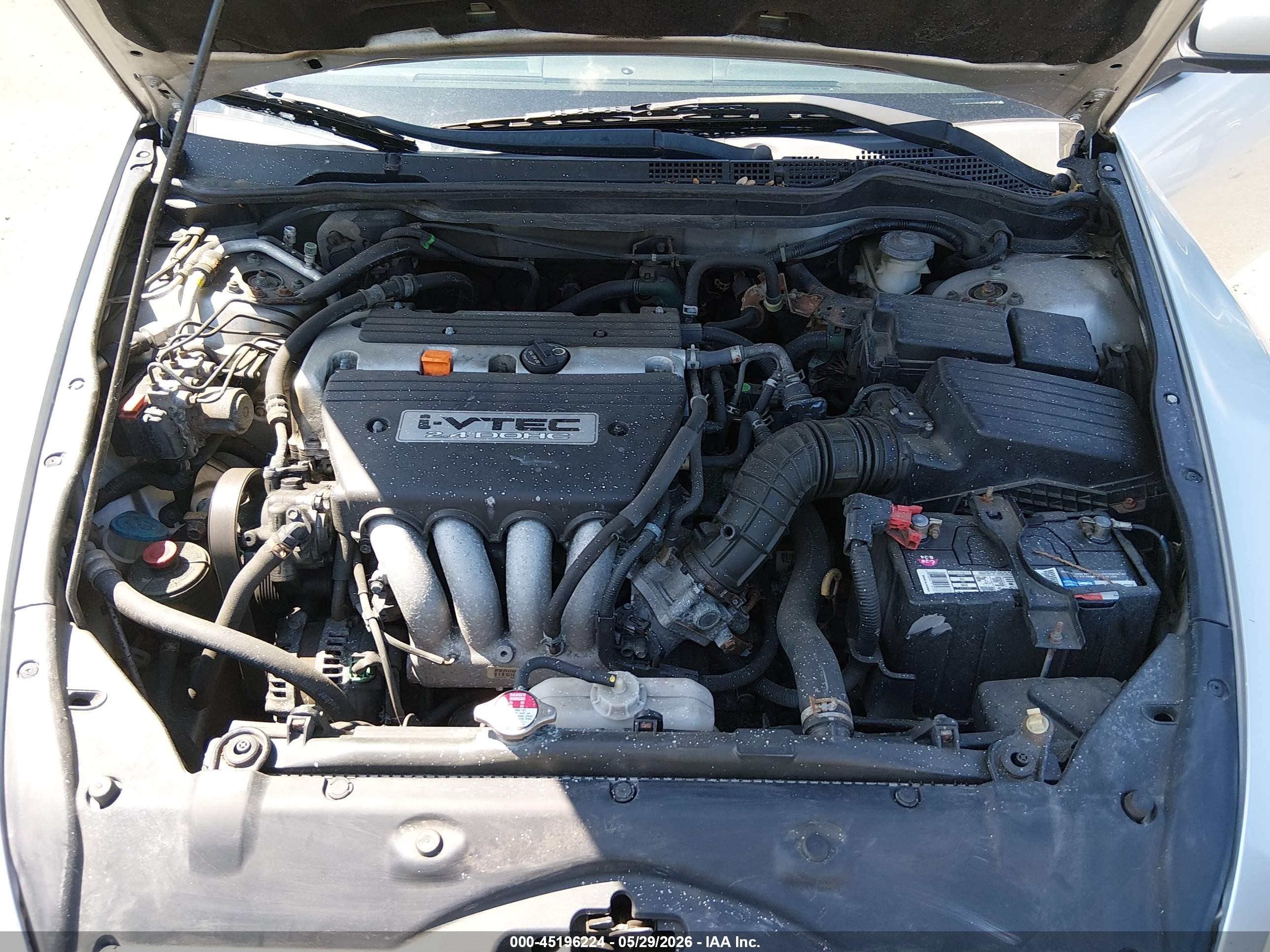 2006 Honda Accord 2.4 Ex Silver vin: 1HGCM72666A023573