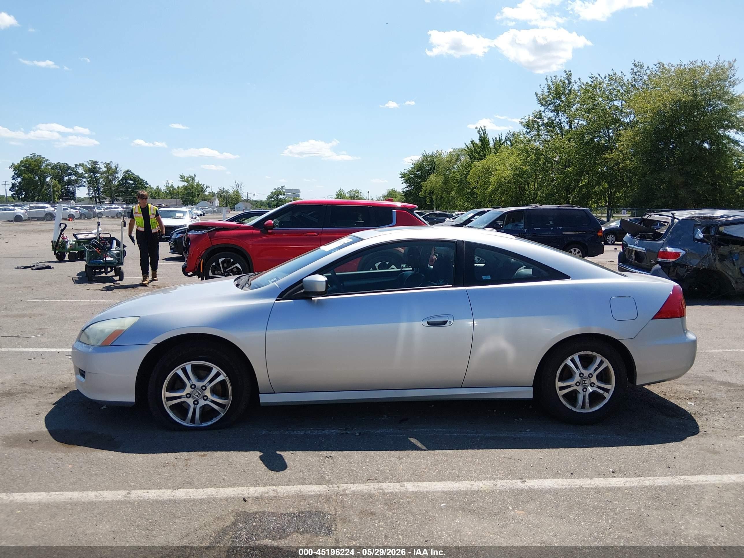 2006 Honda Accord 2.4 Ex Silver vin: 1HGCM72666A023573