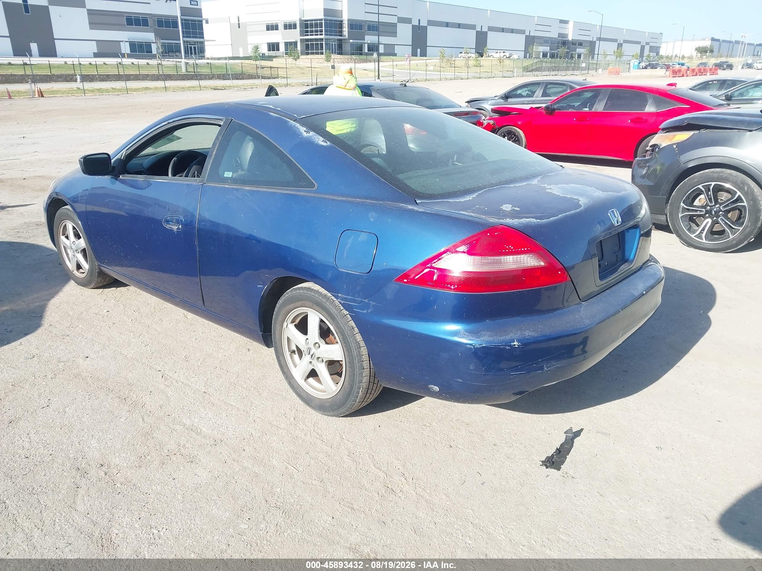 2003 Honda Accord 2.4 Ex Blue vin: 1HGCM72673A001710