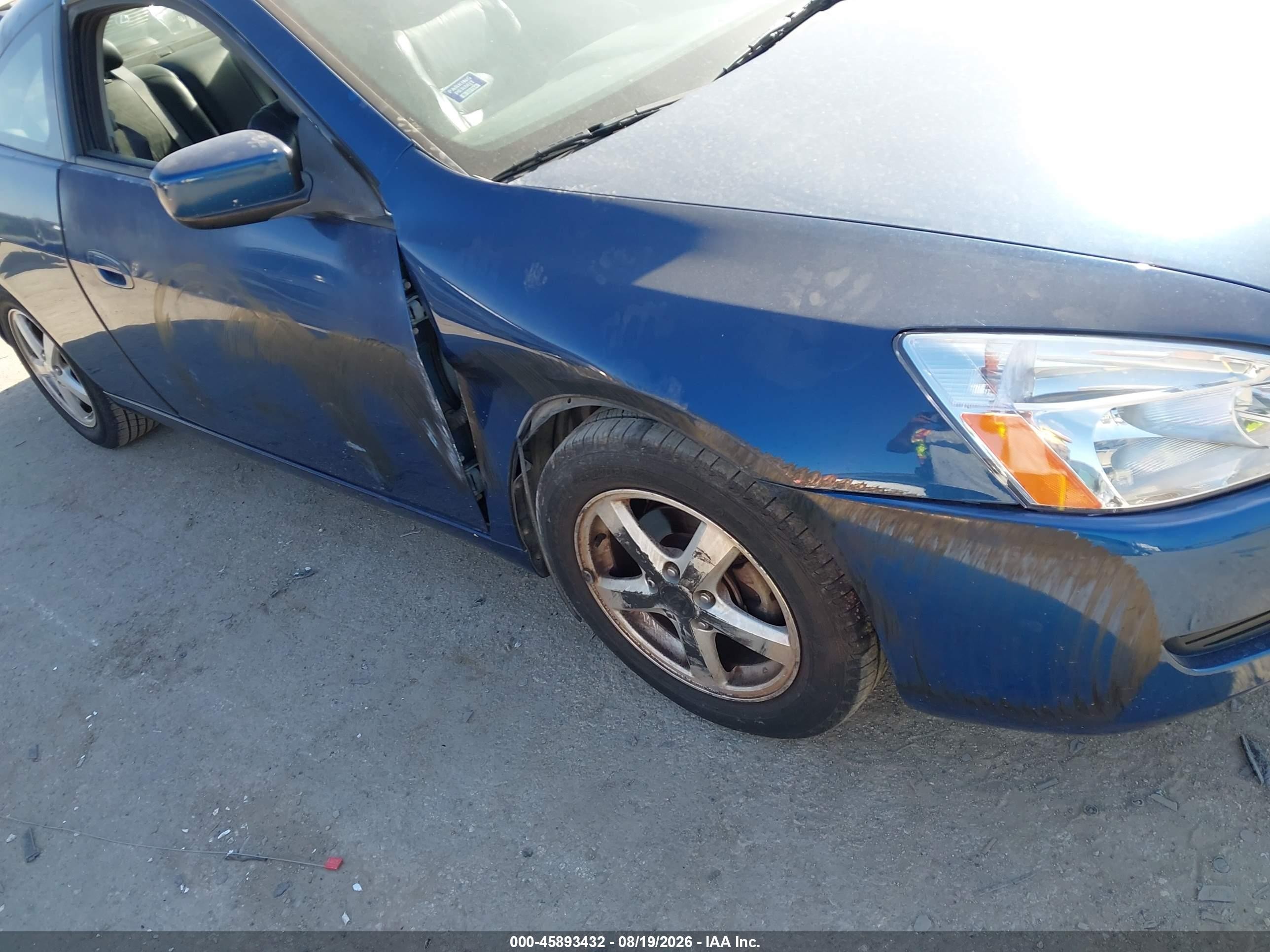 2003 Honda Accord 2.4 Ex Blue vin: 1HGCM72673A001710