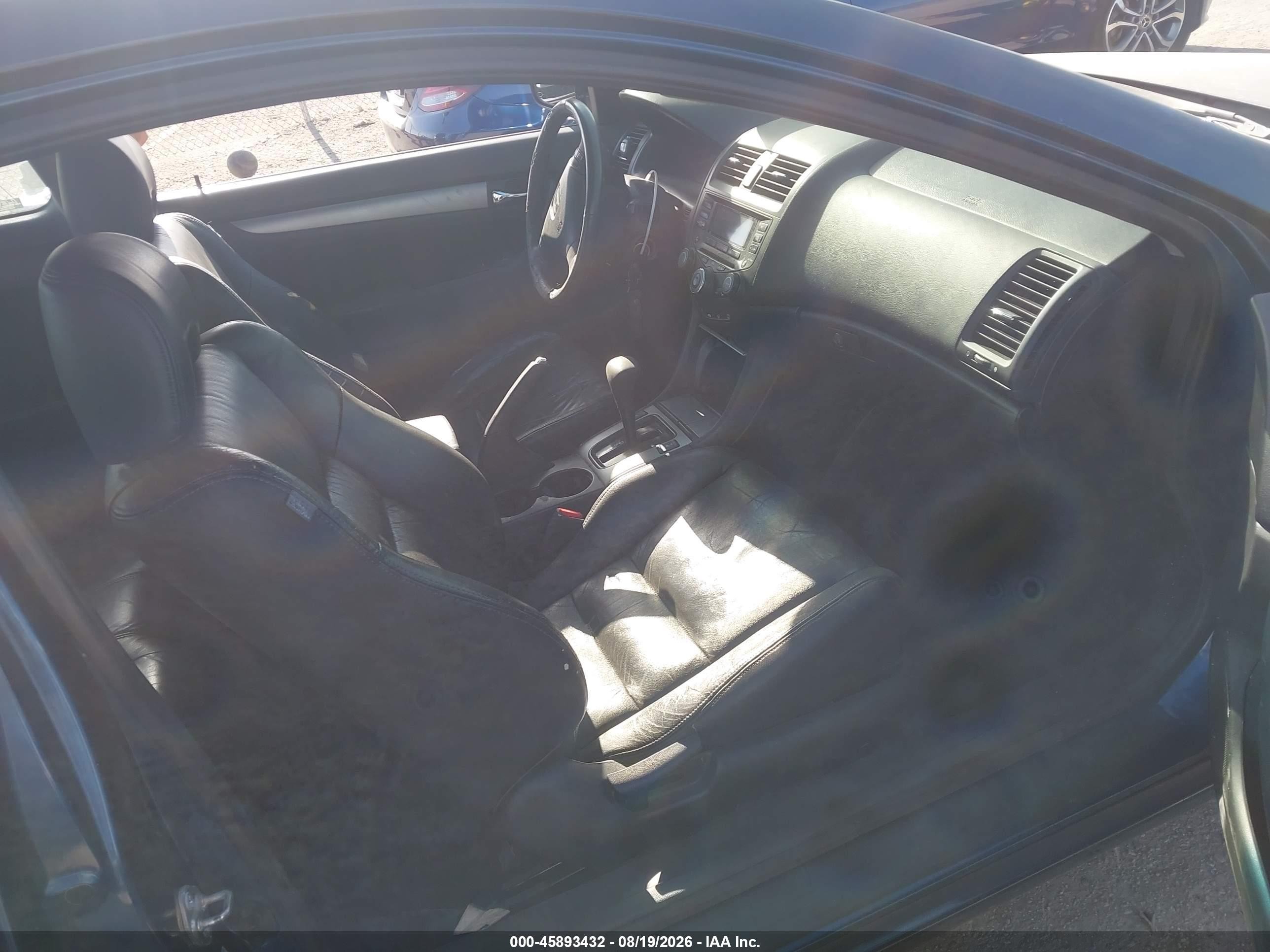 2003 Honda Accord 2.4 Ex Blue vin: 1HGCM72673A001710