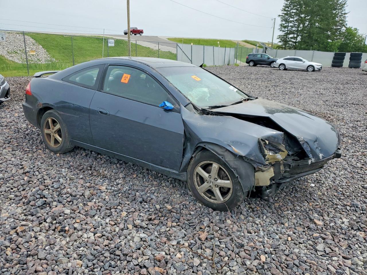2003 Honda Accord Ex Gray vin: 1HGCM72673A019799