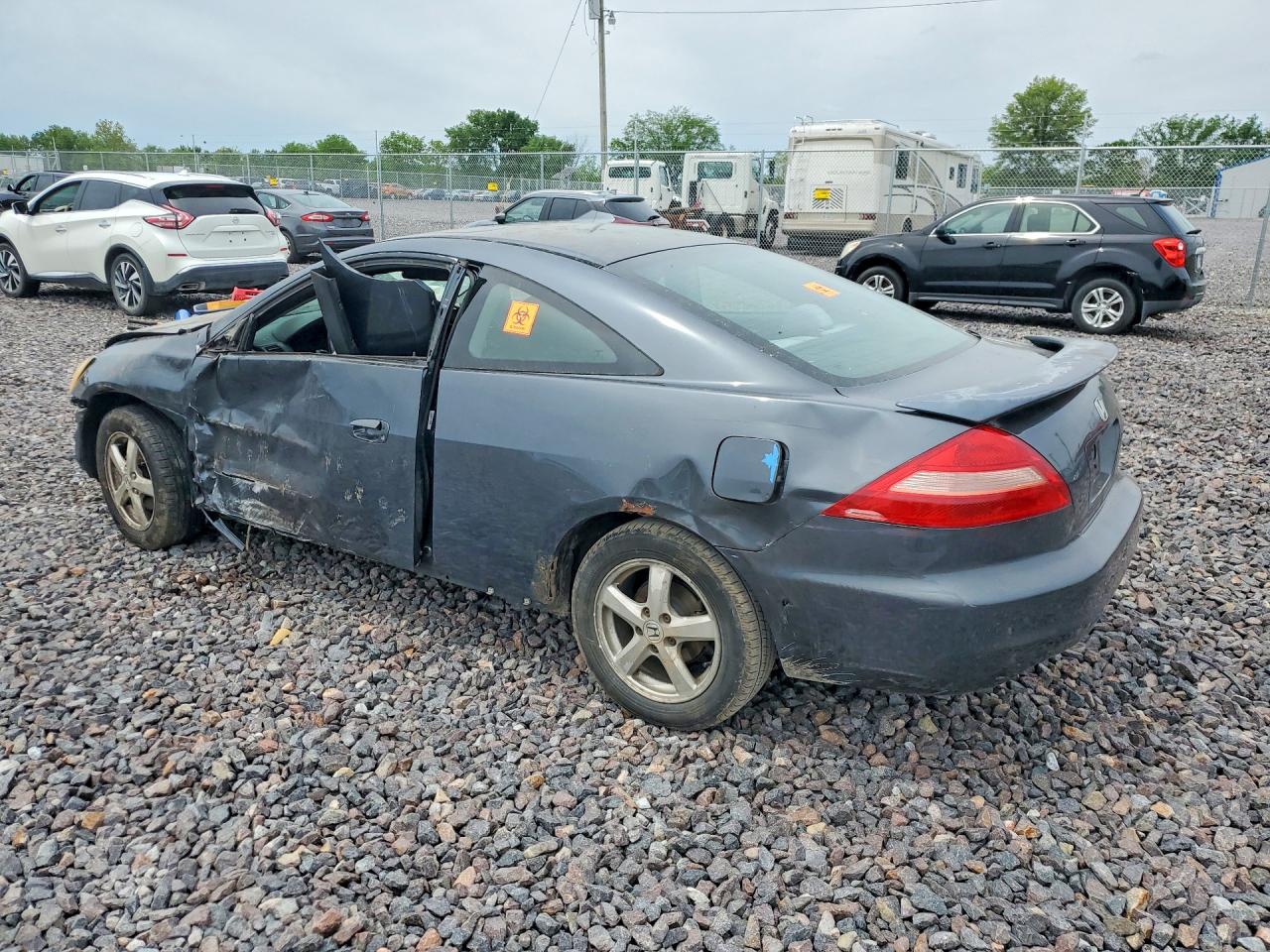 2003 Honda Accord Ex Gray vin: 1HGCM72673A019799