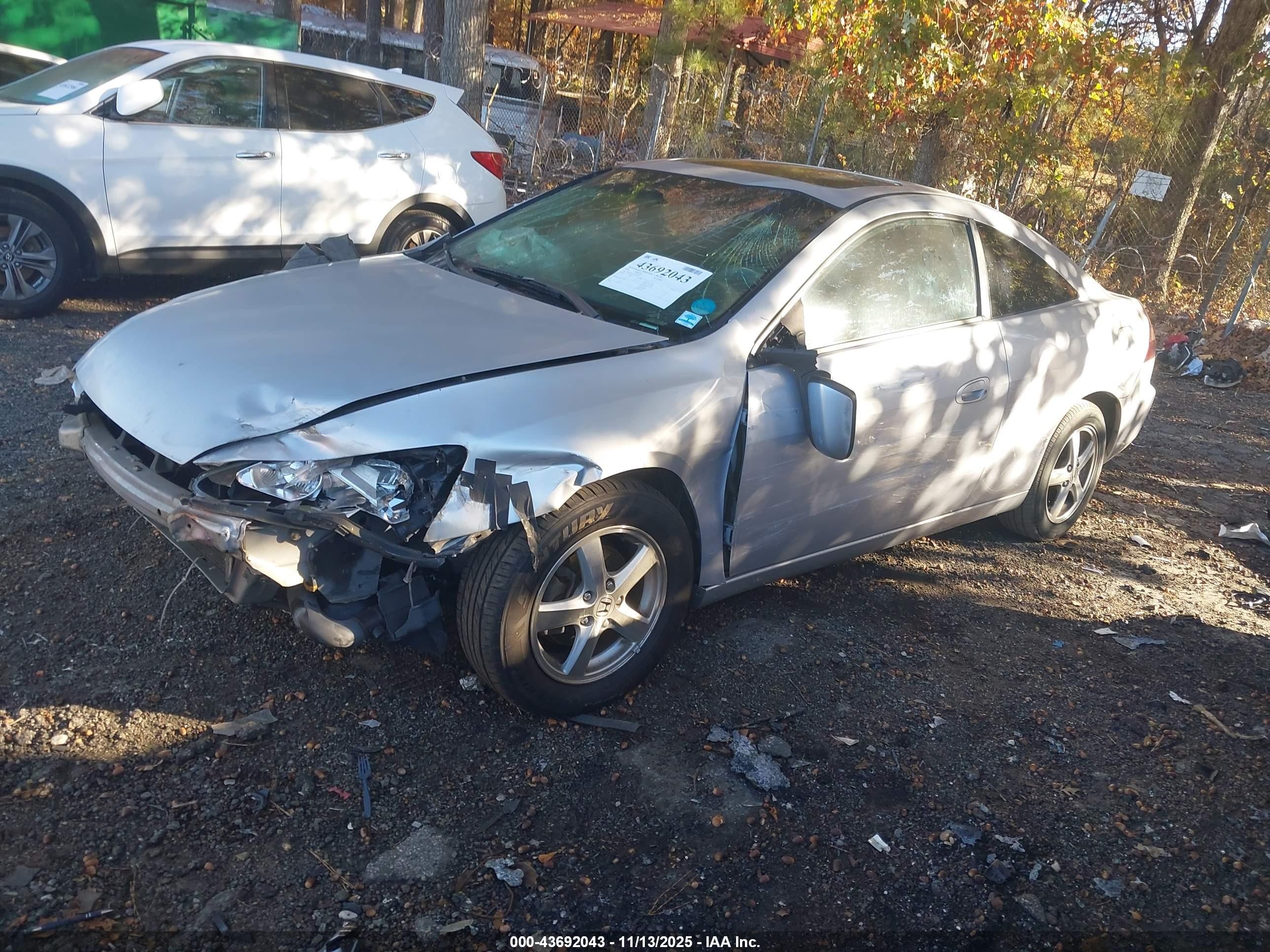 2005 Honda Accord 2.4 Ex Серебряный vin: 1HGCM72675A014007
