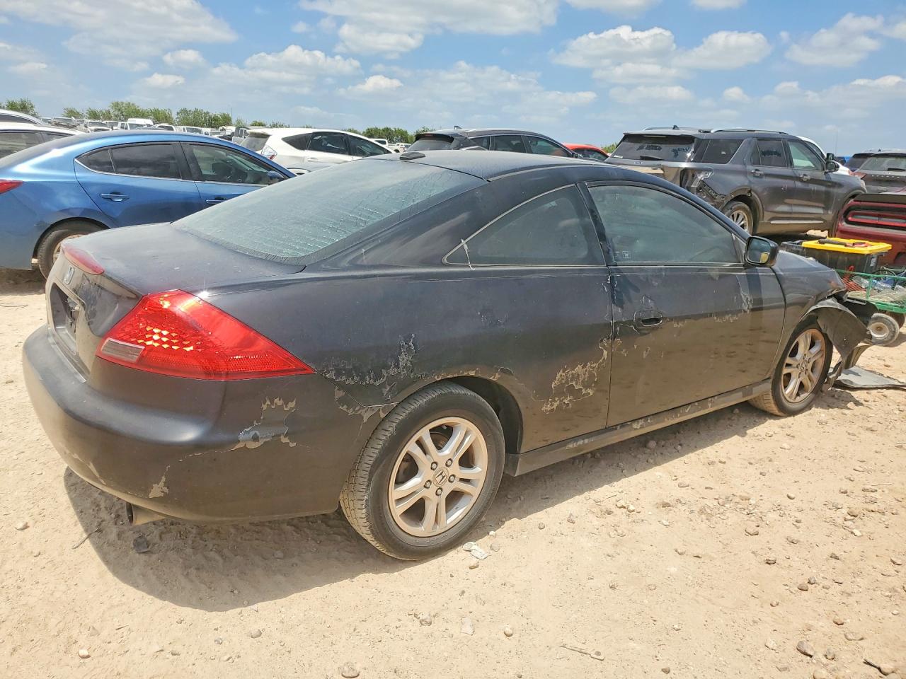 2006 Honda Accord Ex Black vin: 1HGCM72676A010489