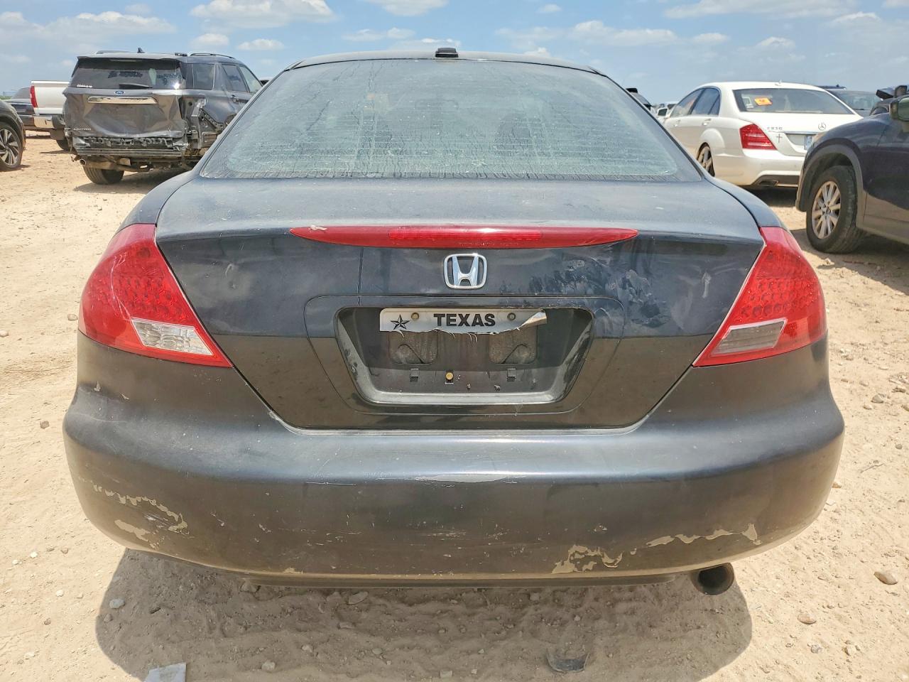 2006 Honda Accord Ex Black vin: 1HGCM72676A010489