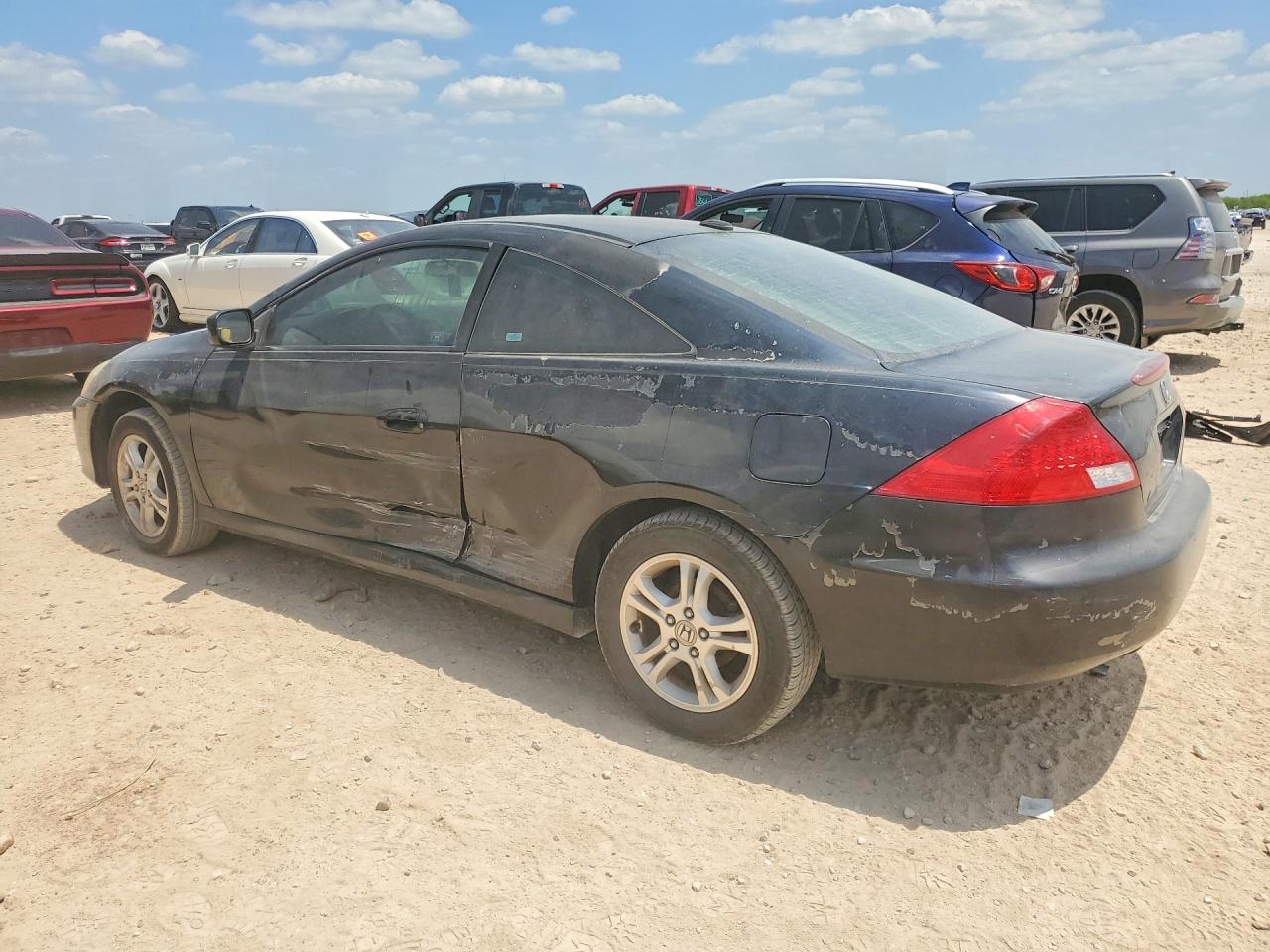 2006 Honda Accord Ex Black vin: 1HGCM72676A010489