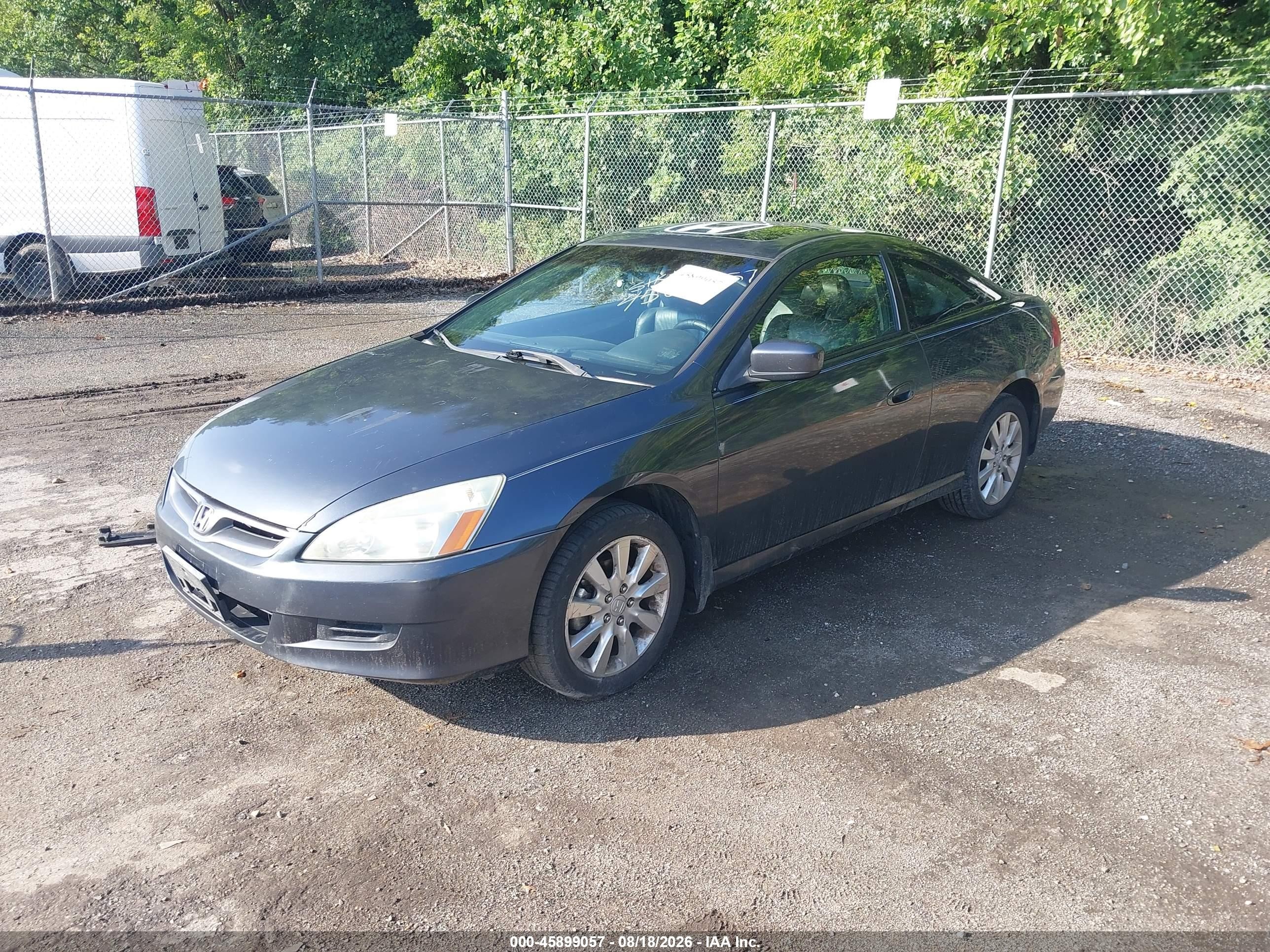 2006 Honda Accord 2.4 Ex Gray vin: 1HGCM72676A011075