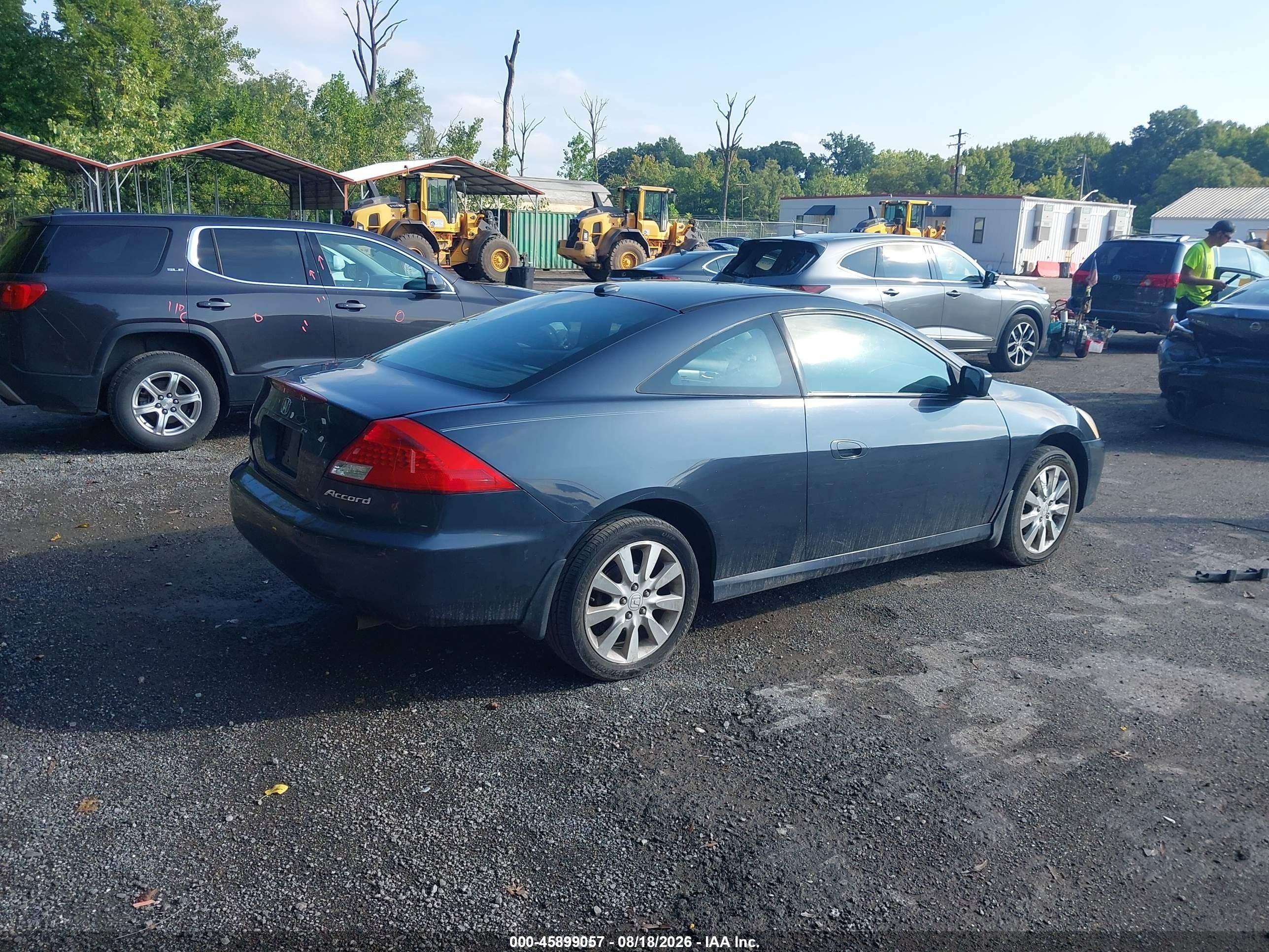 2006 Honda Accord 2.4 Ex Gray vin: 1HGCM72676A011075
