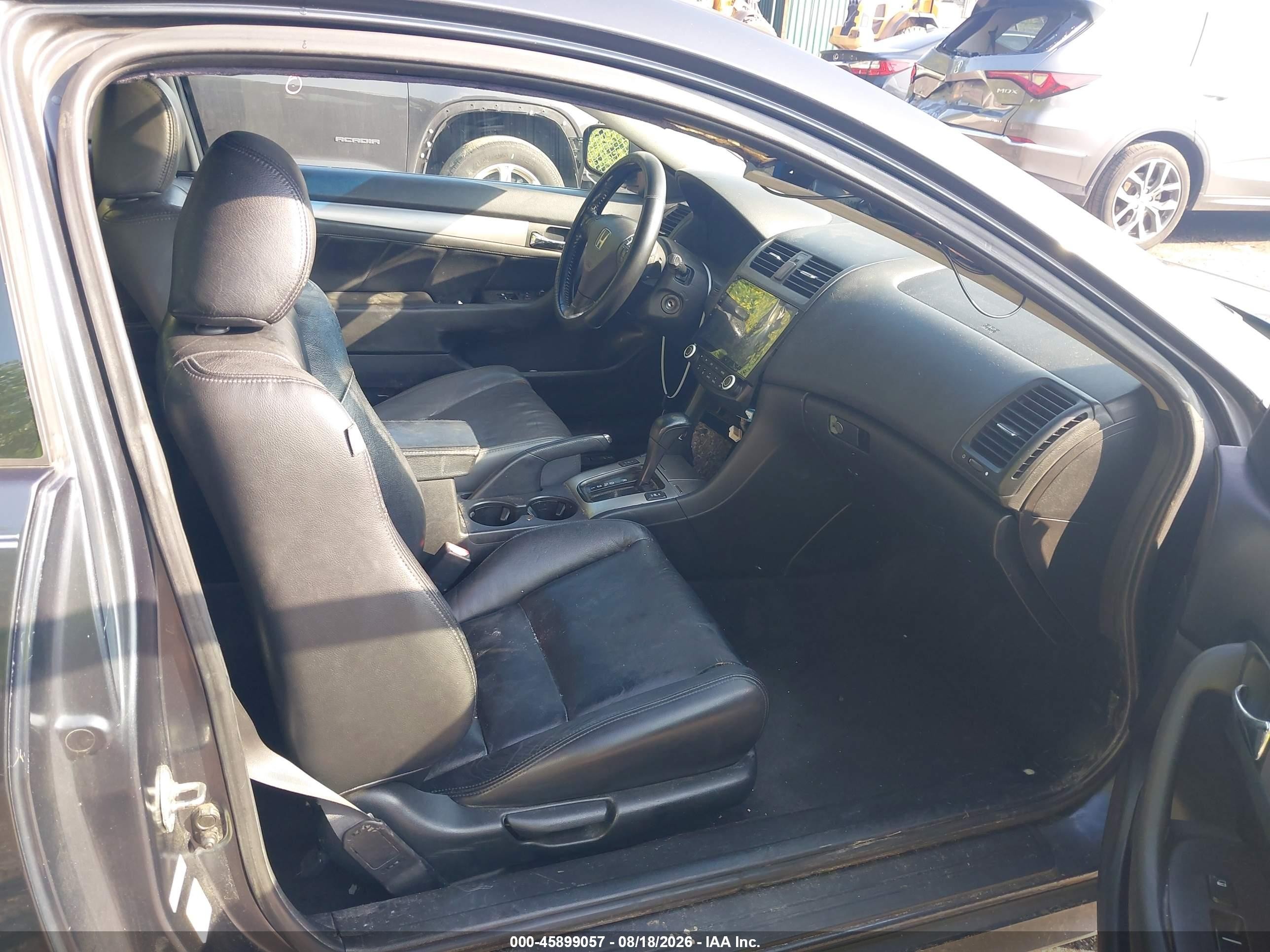 2006 Honda Accord 2.4 Ex Gray vin: 1HGCM72676A011075