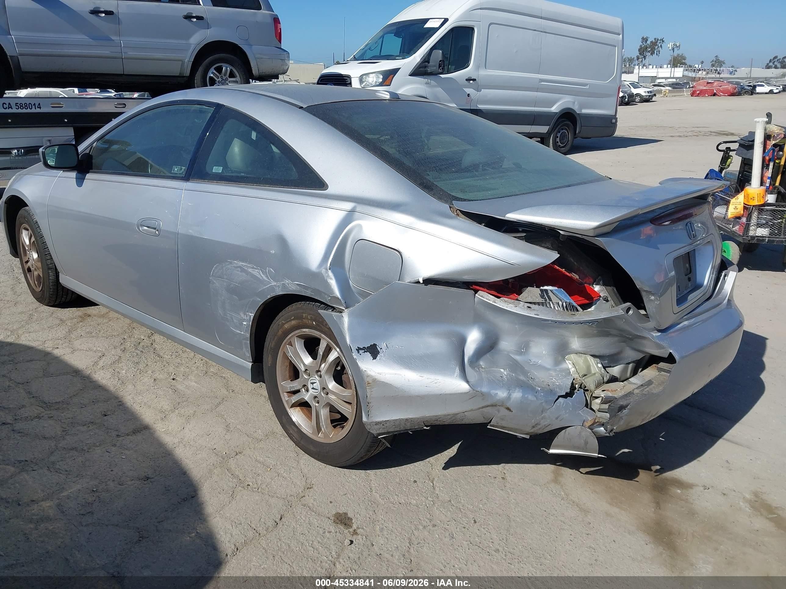 2007 Honda Accord 2.4 Ex Silver vin: 1HGCM72677A016147