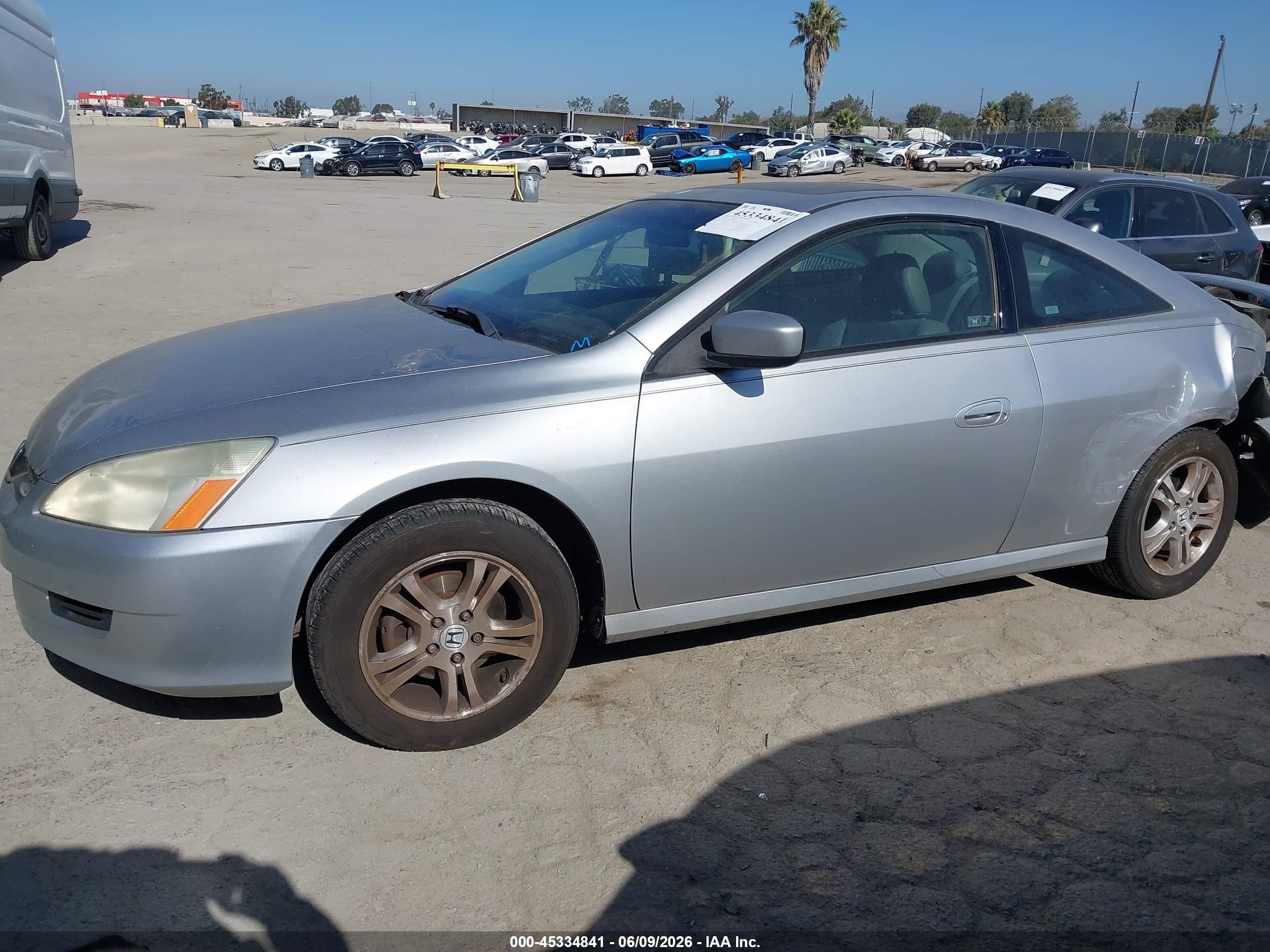 2007 Honda Accord 2.4 Ex Silver vin: 1HGCM72677A016147