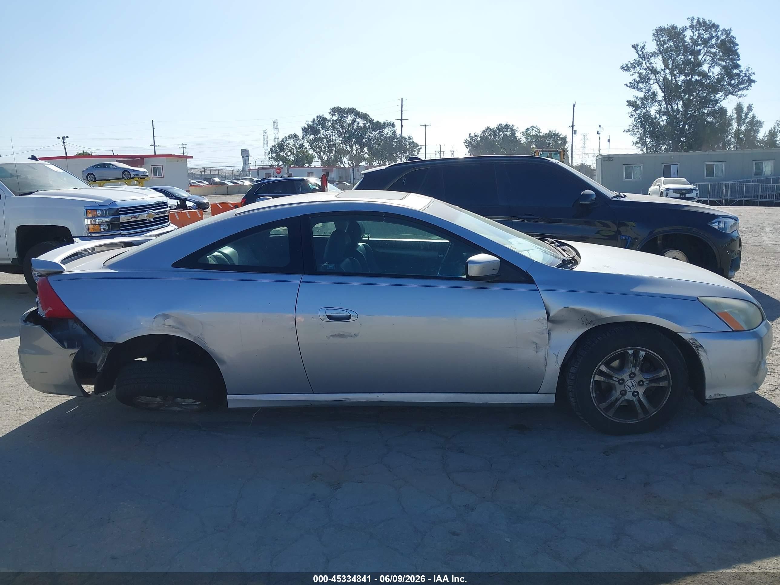 2007 Honda Accord 2.4 Ex Silver vin: 1HGCM72677A016147