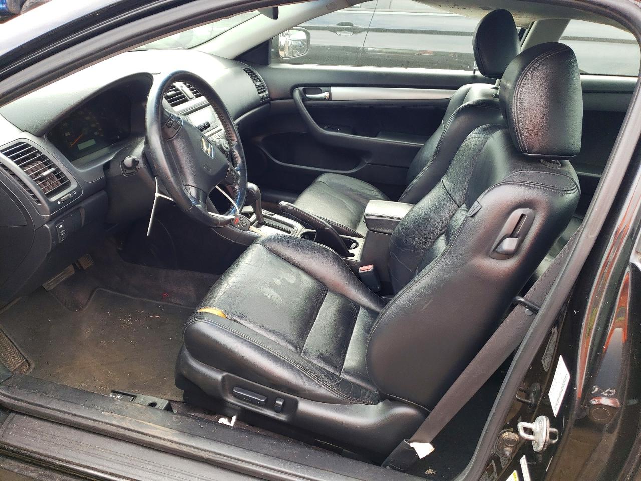 2007 Honda Accord Ex Black vin: 1HGCM72677A022143