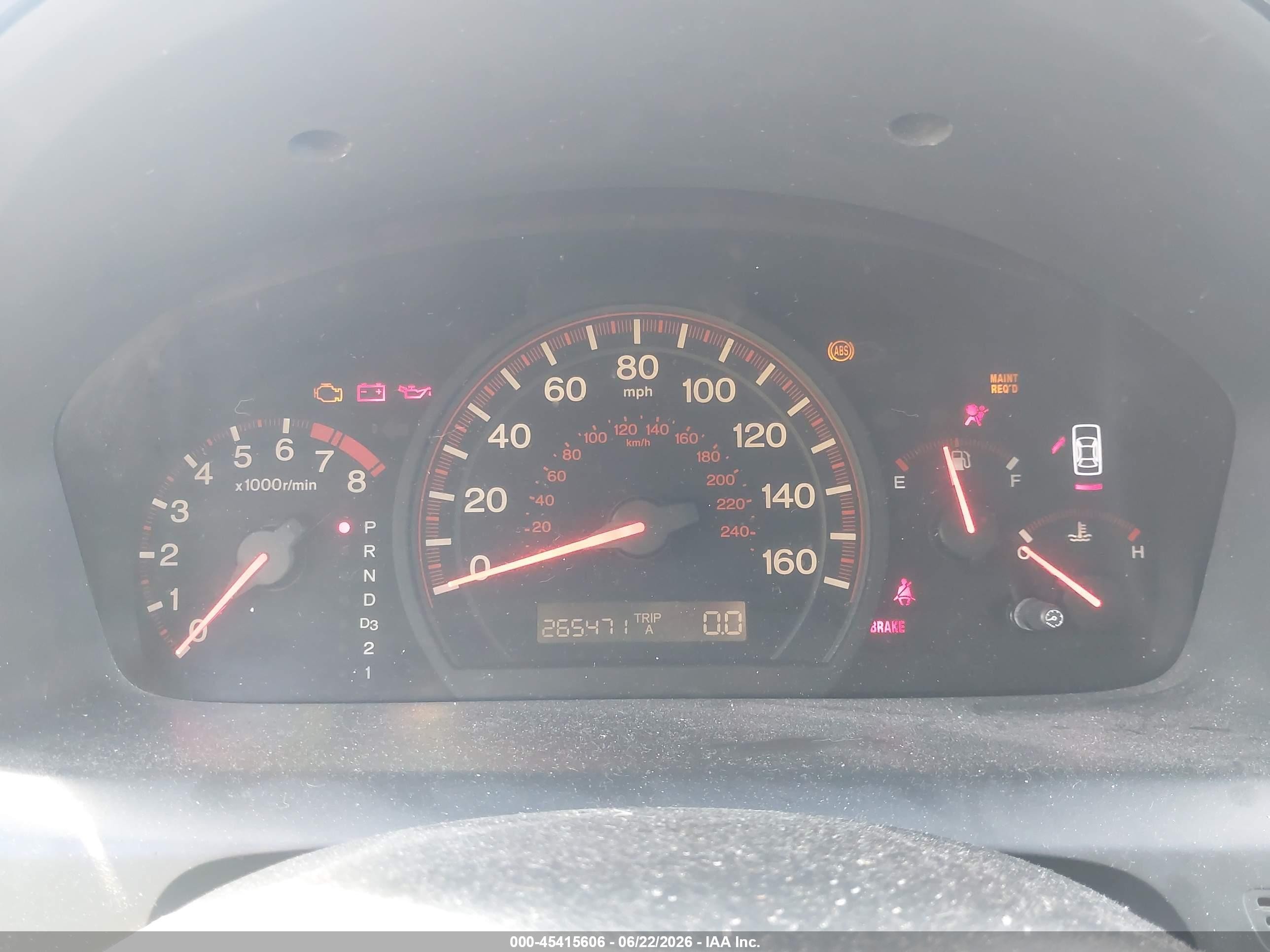 2003 Honda Accord Ex Серебряный vin: 1HGCM72683A009752