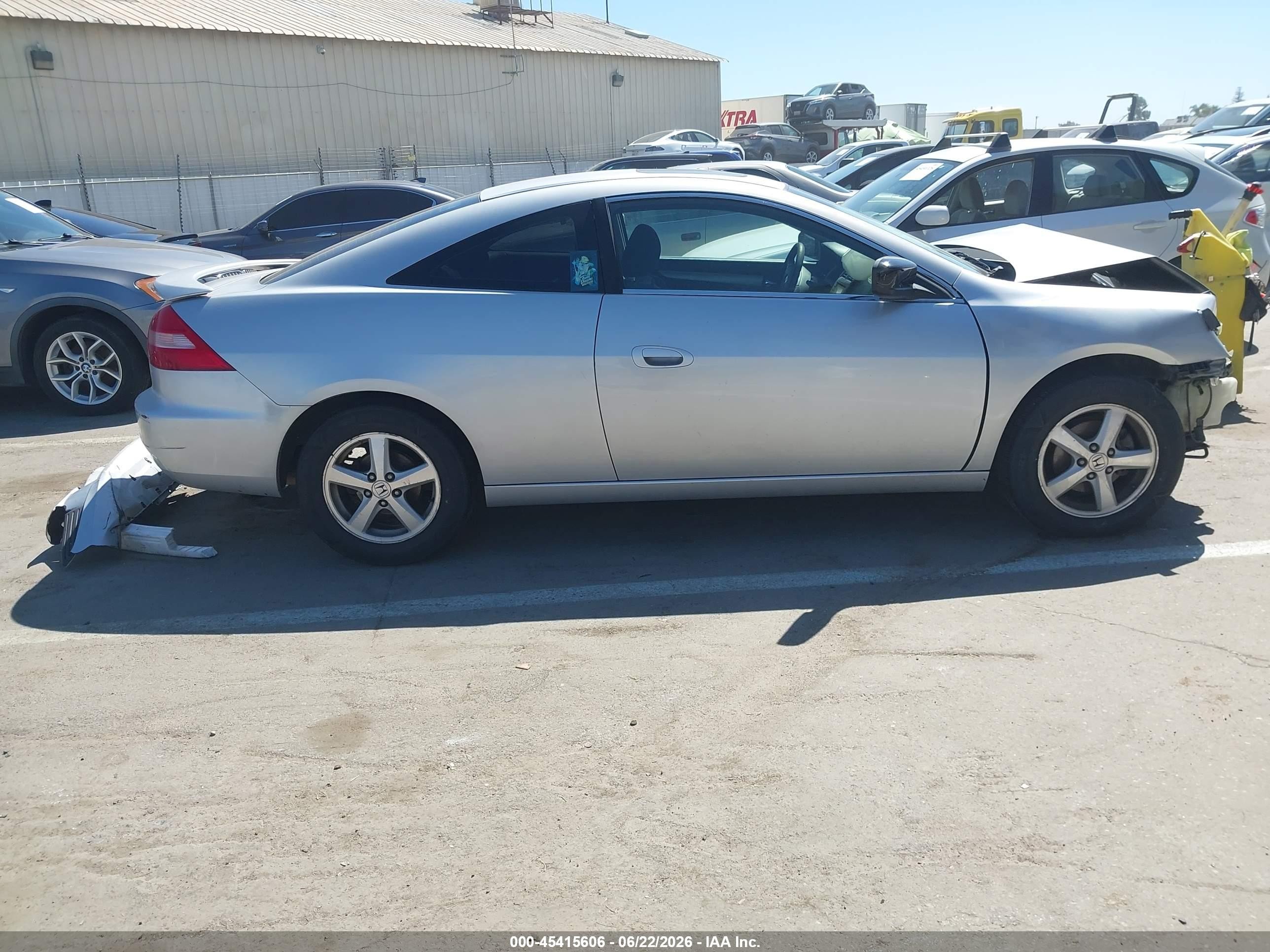 2003 Honda Accord Ex Серебряный vin: 1HGCM72683A009752