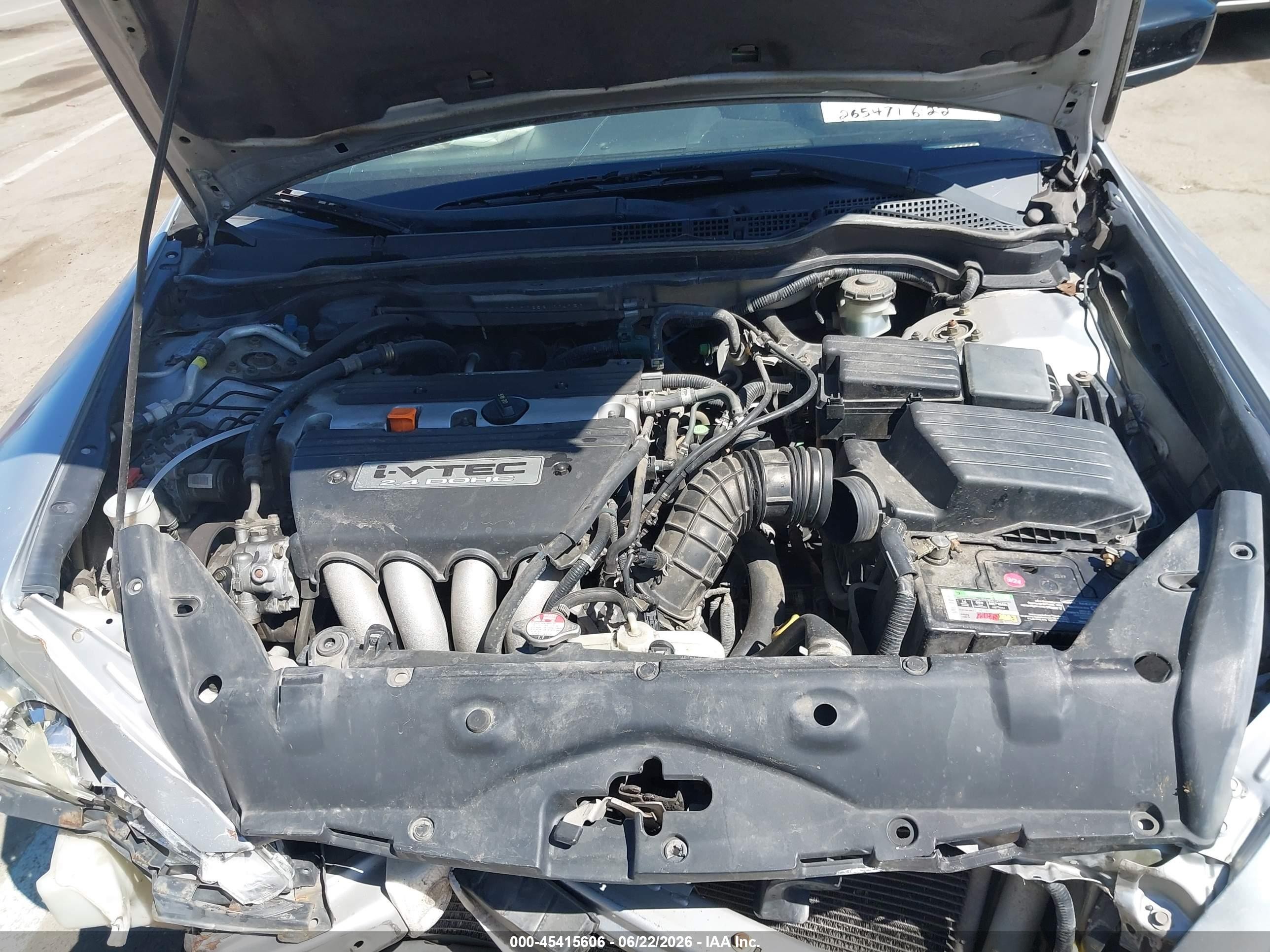 2003 Honda Accord Ex Серебряный vin: 1HGCM72683A009752