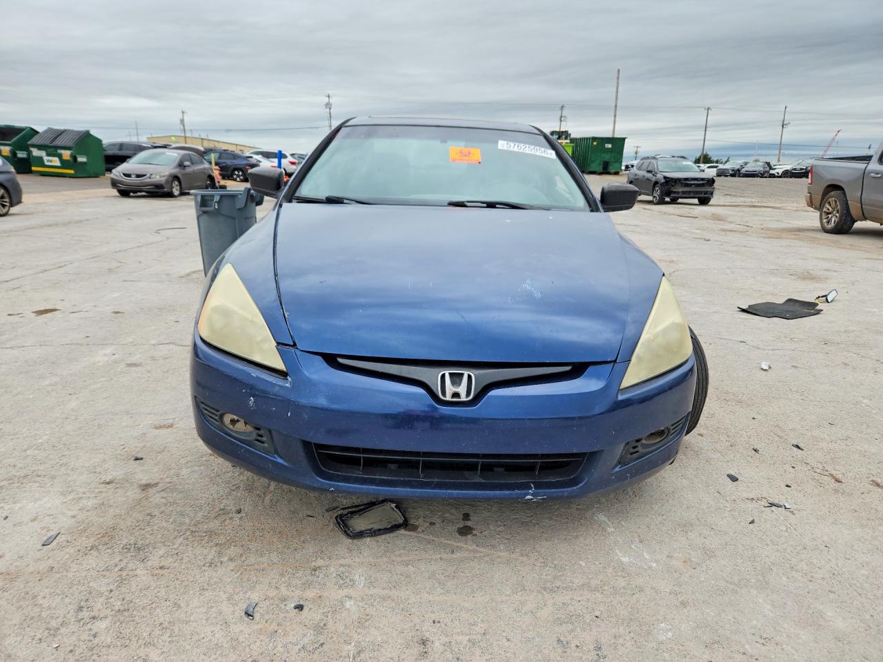2003 Honda Accord Blue vin: 1HGCM72683A013638