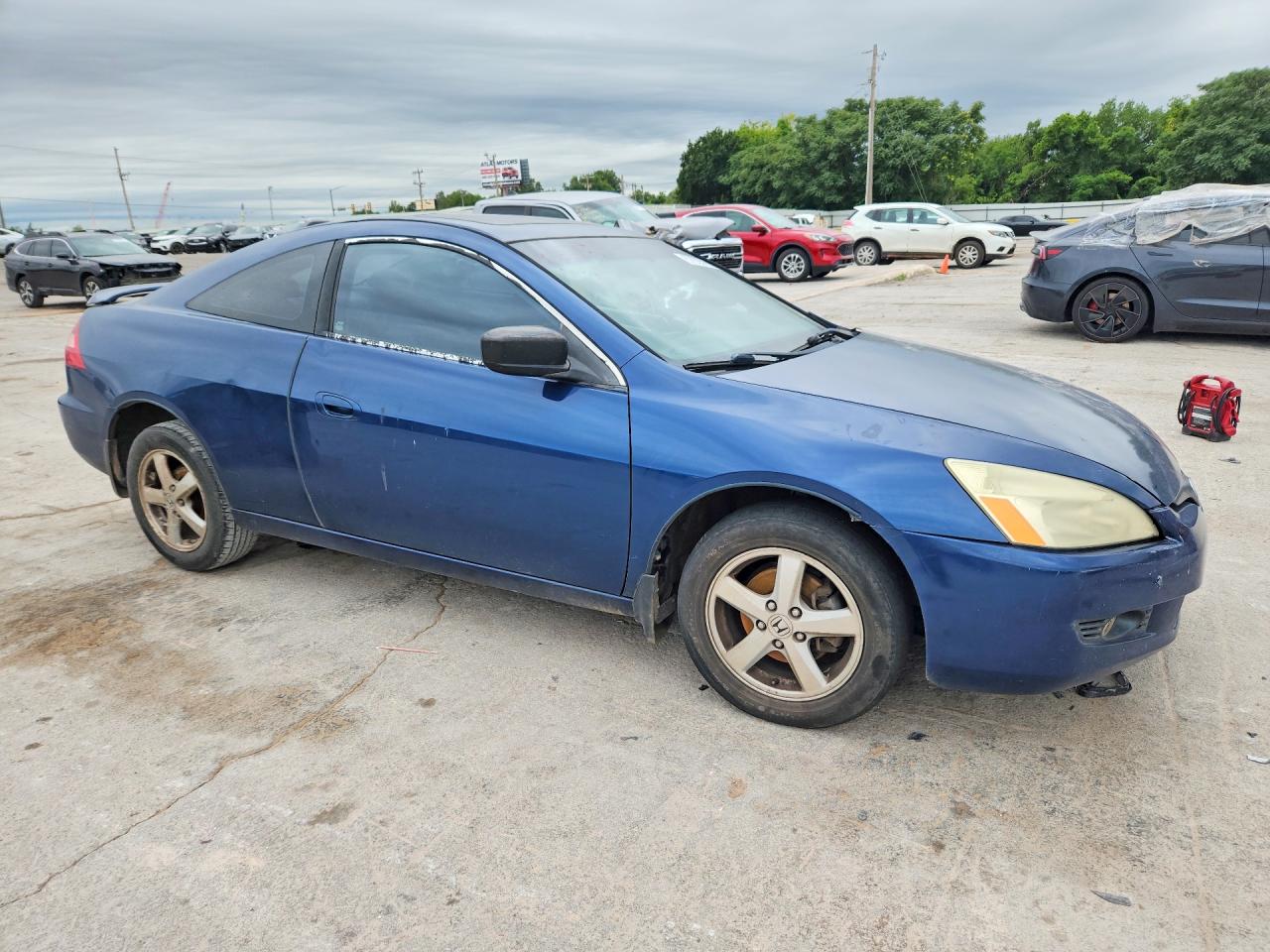 2003 Honda Accord Blue vin: 1HGCM72683A013638