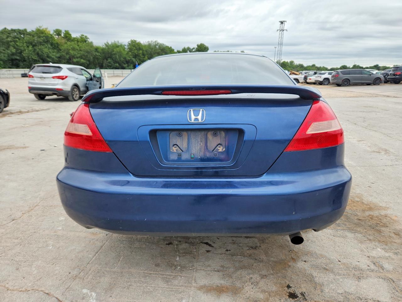 2003 Honda Accord Blue vin: 1HGCM72683A013638