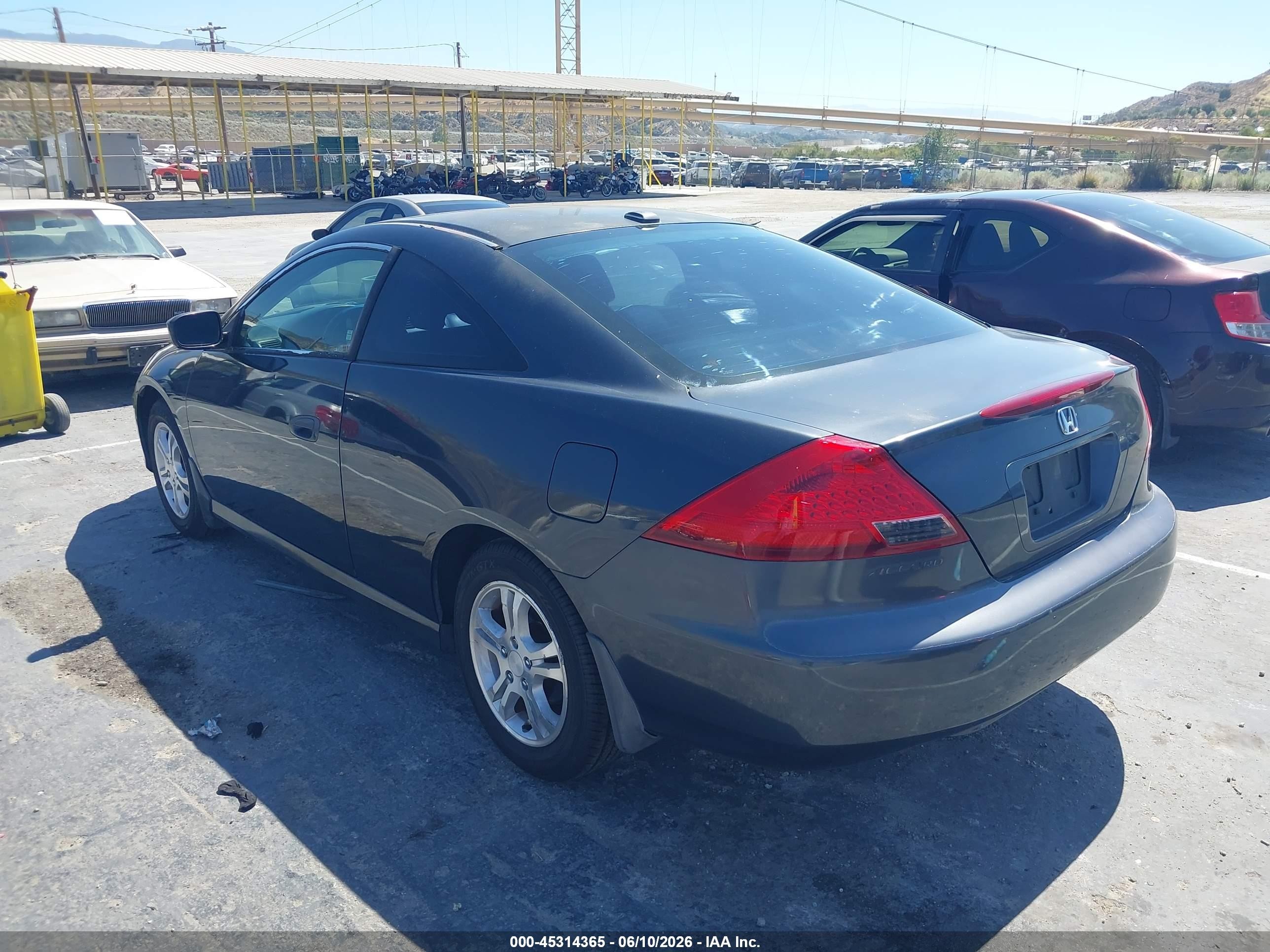 2006 Honda Accord 2.4 Ex Gray vin: 1HGCM72686A007889