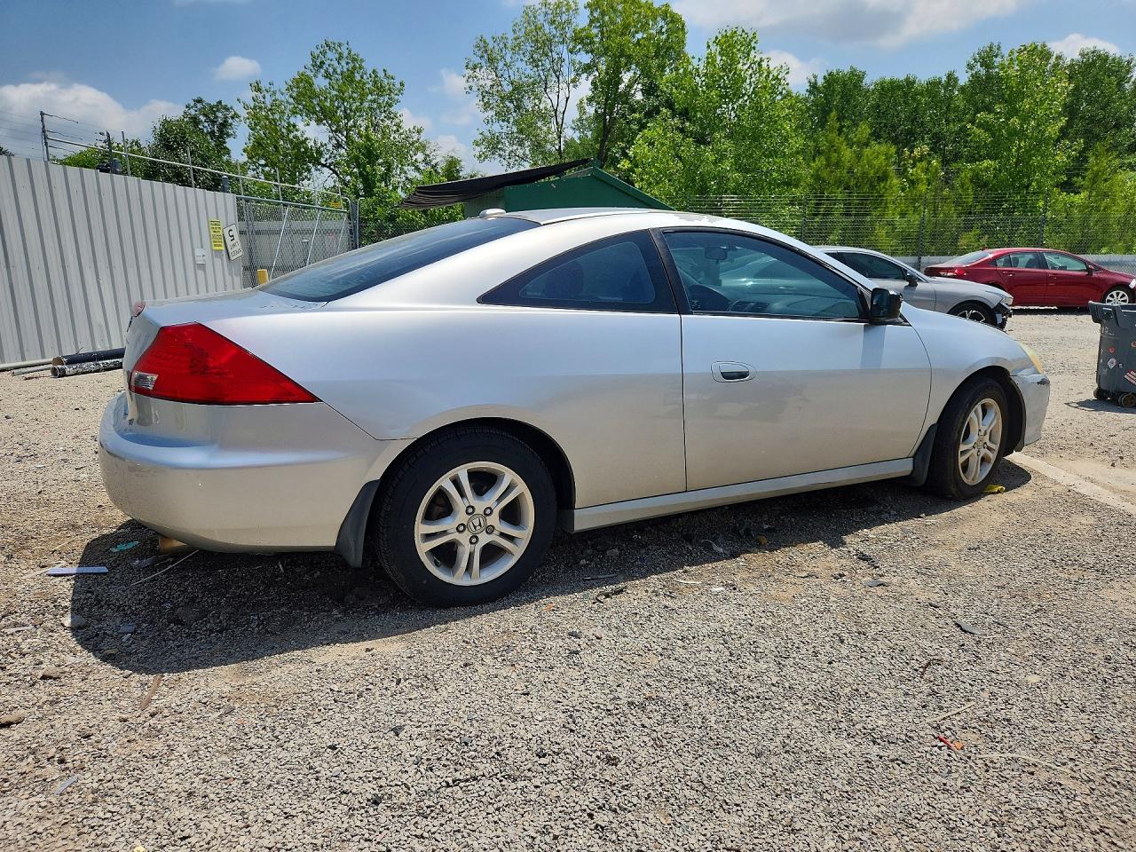 2006 Honda Accord Ex Silver vin: 1HGCM72686A021811