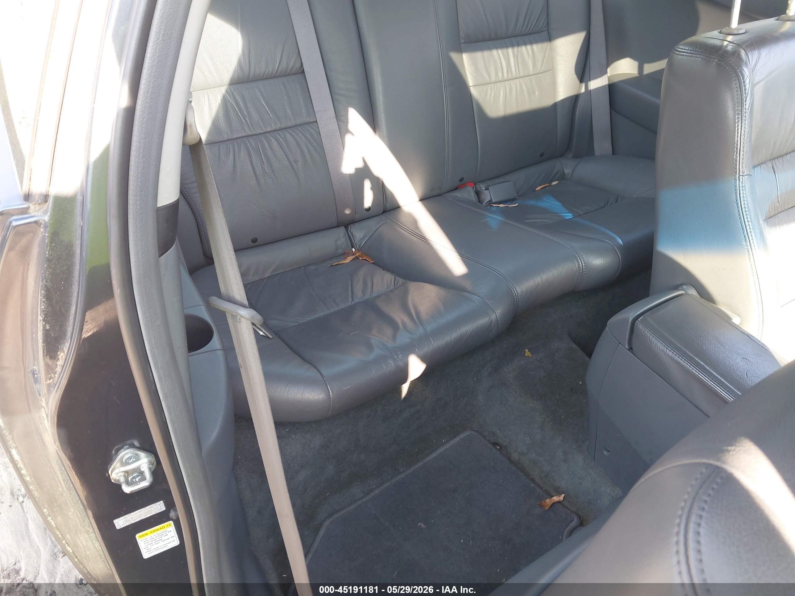 2007 Honda Accord 2.4 Ex Серый vin: 1HGCM72687A000345