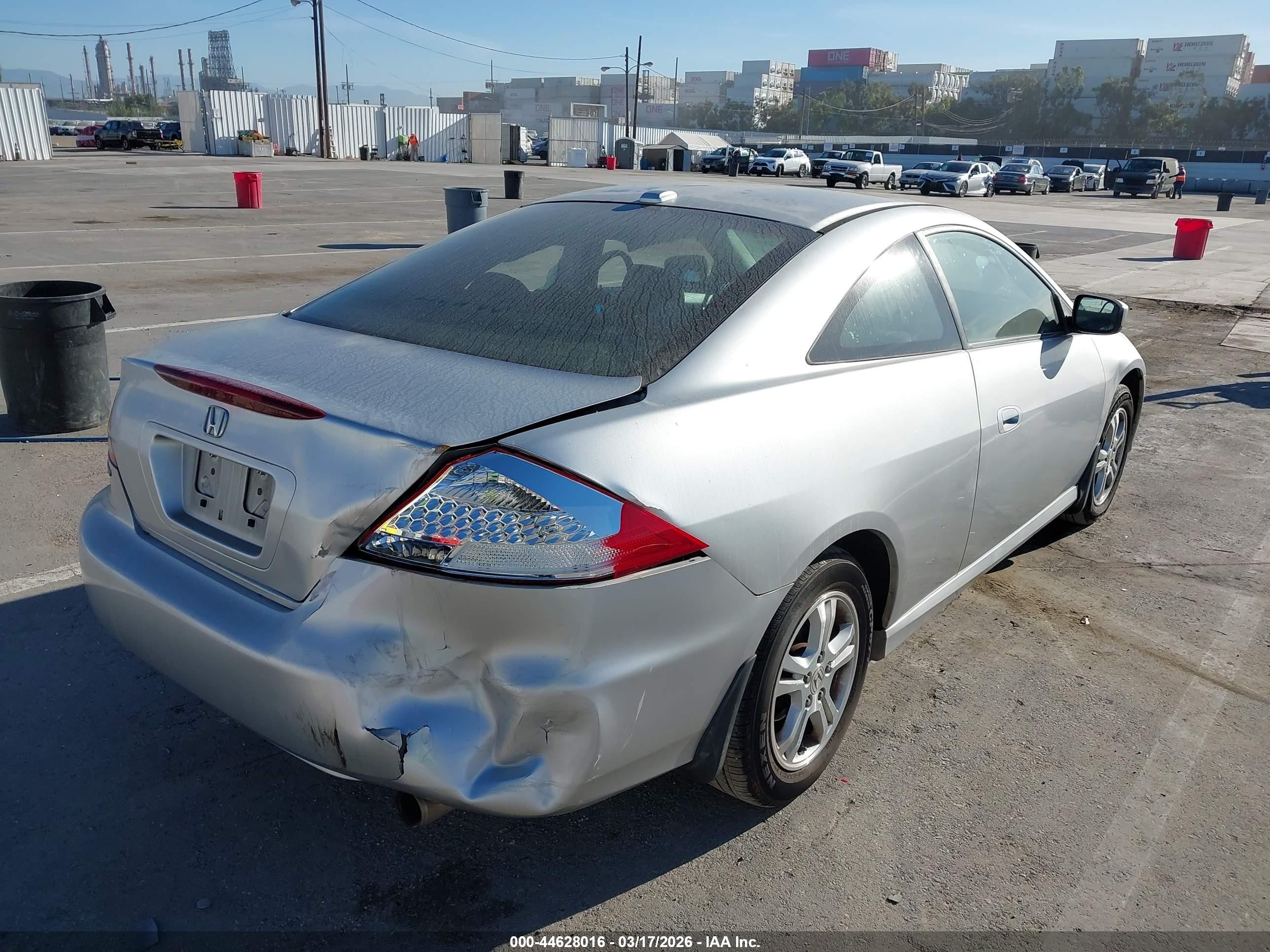 2007 Honda Accord 2.4 Ex Silver vin: 1HGCM72687A007859