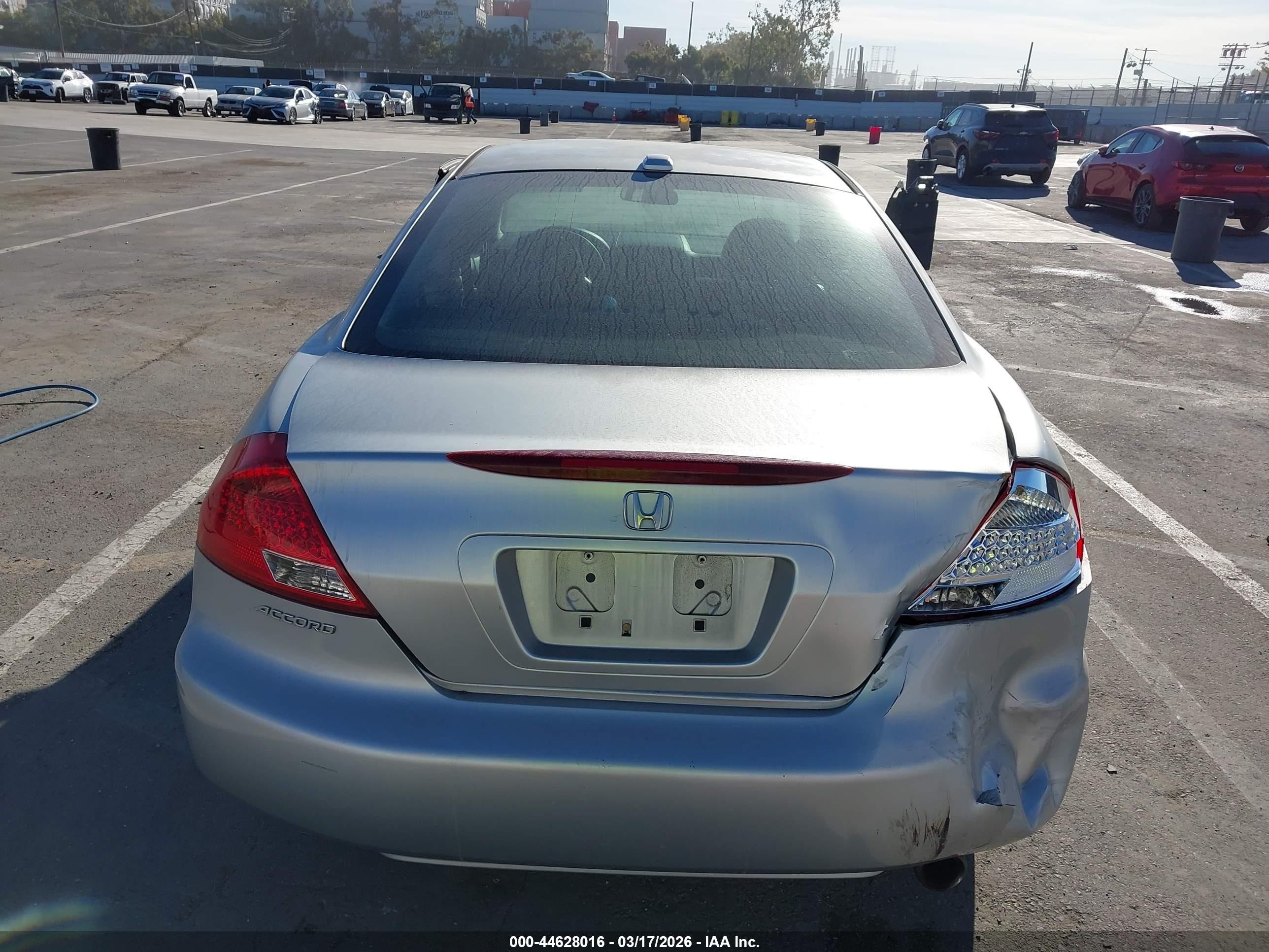 2007 Honda Accord 2.4 Ex Silver vin: 1HGCM72687A007859